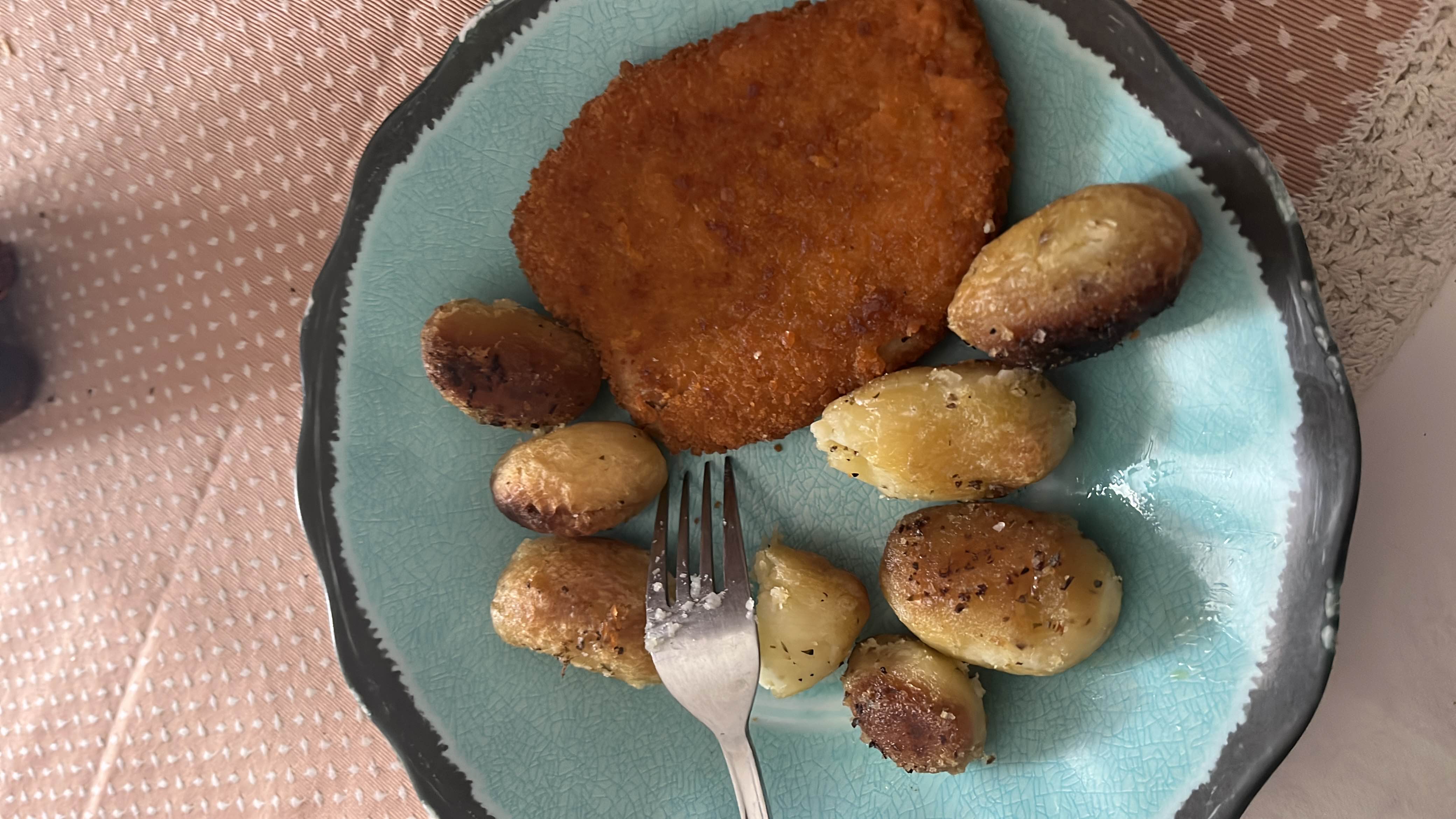 Σνίτσελ με πατάτες