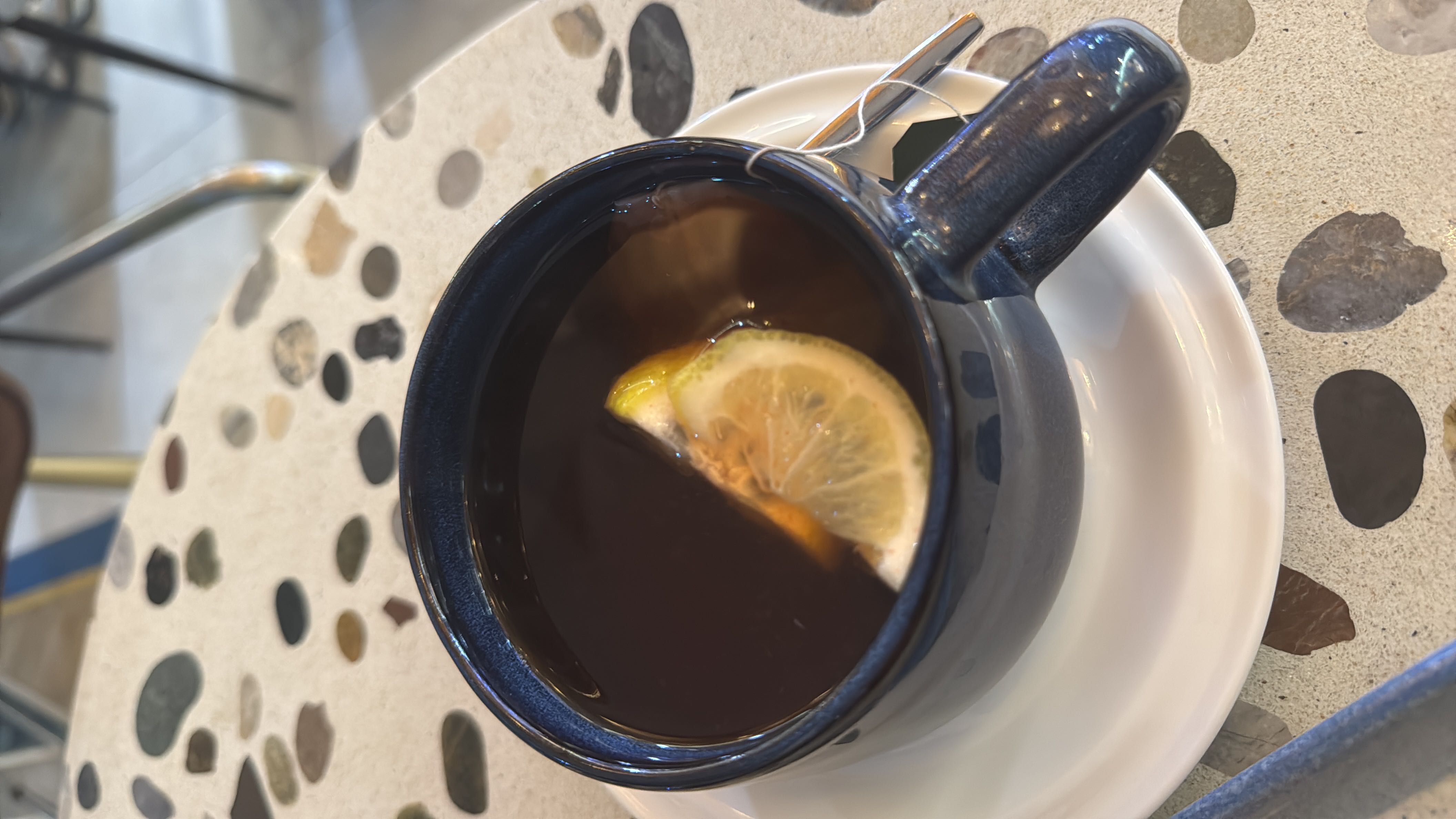 Чай с лимоном