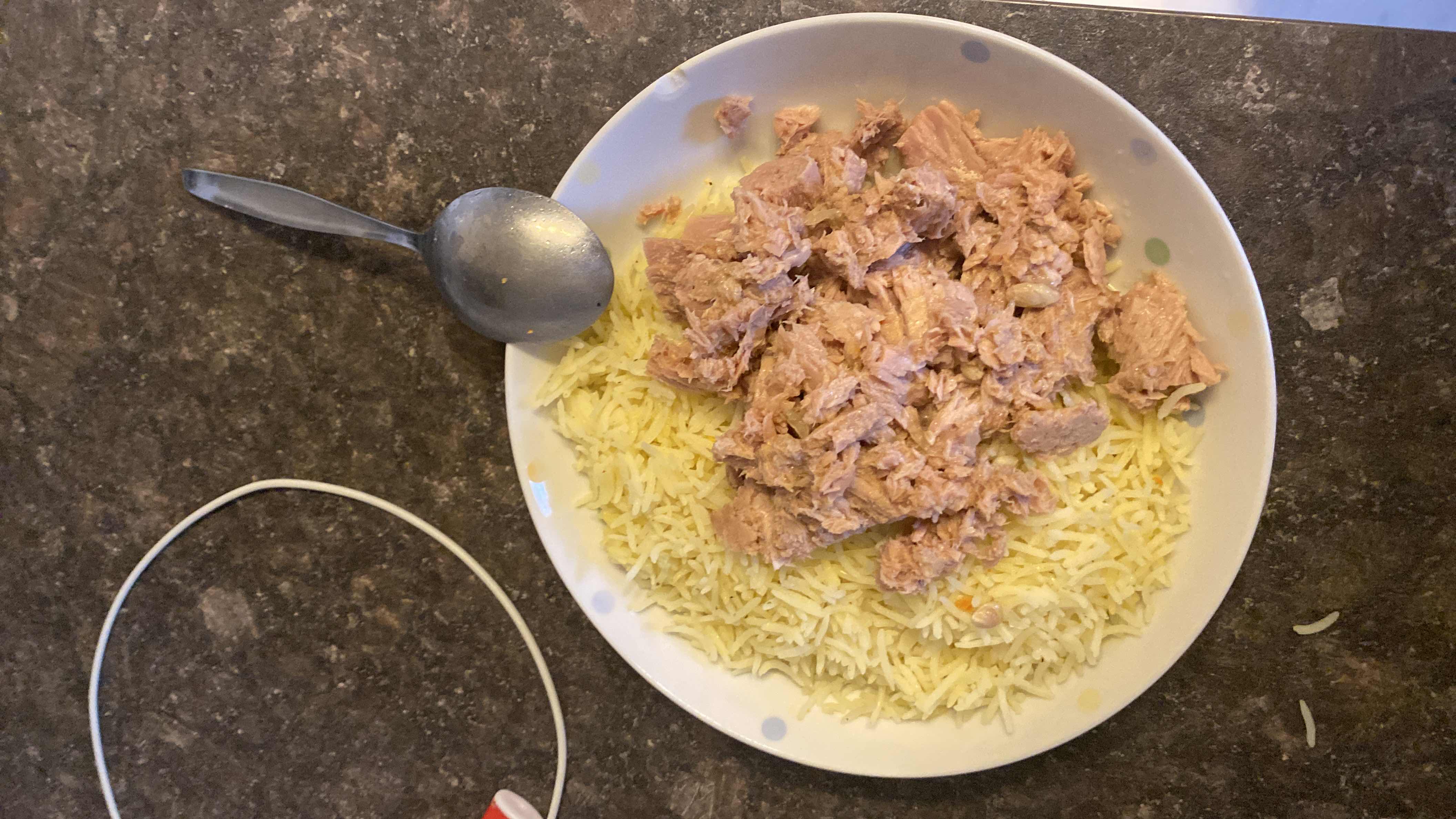 أرز بالتونة