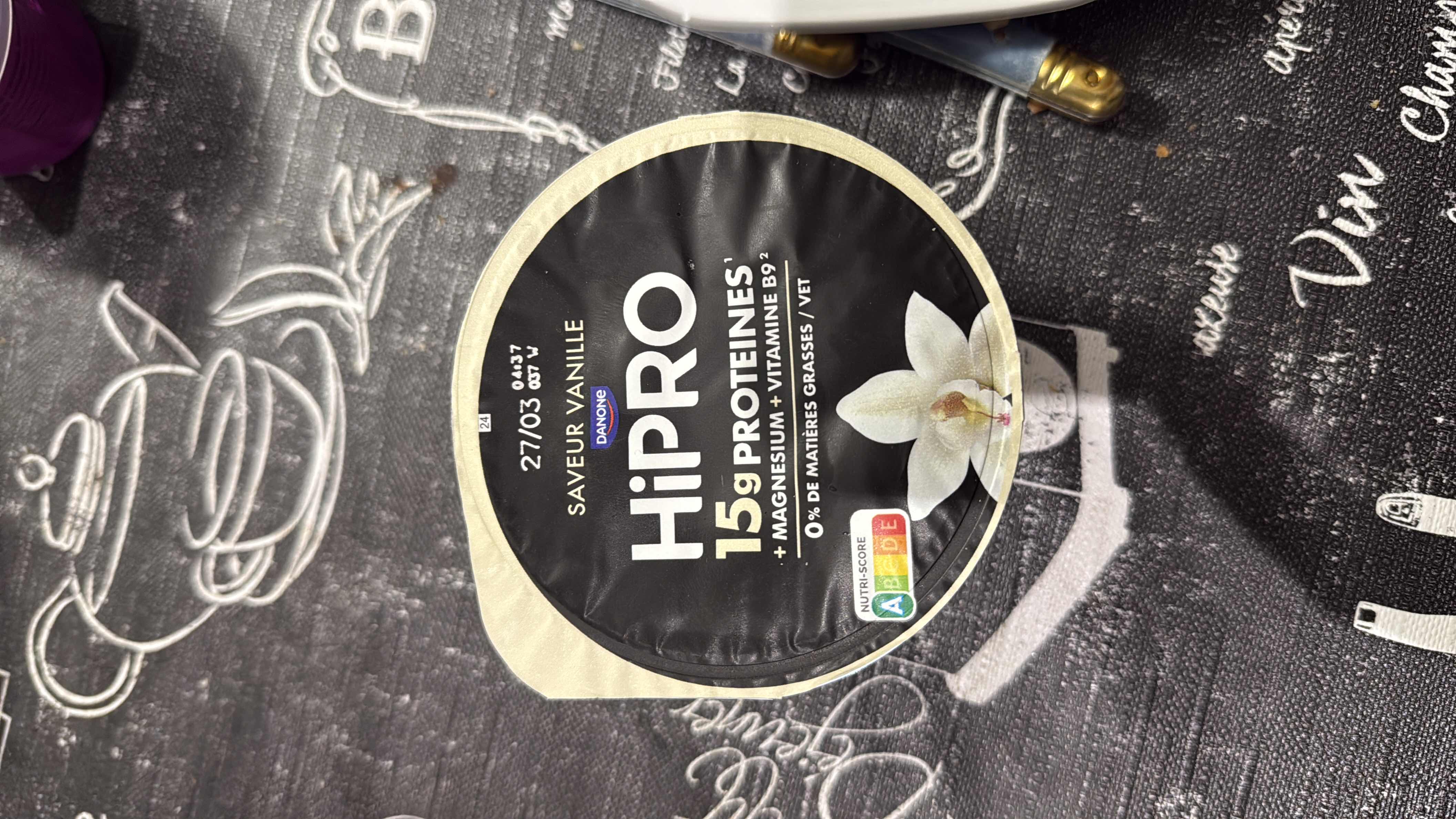 Yaourt HiPRO Vanille