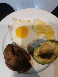 Steak with Egg and Avocado
