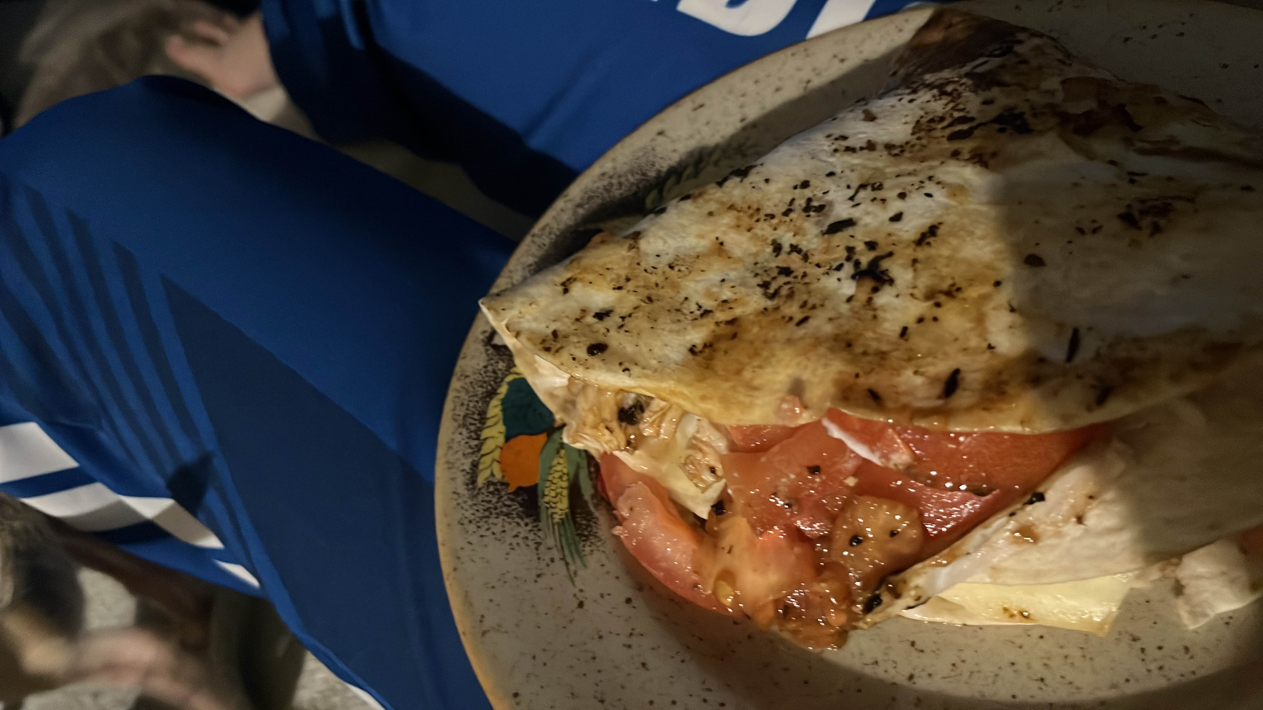 Τορτίγια με λαχανικά