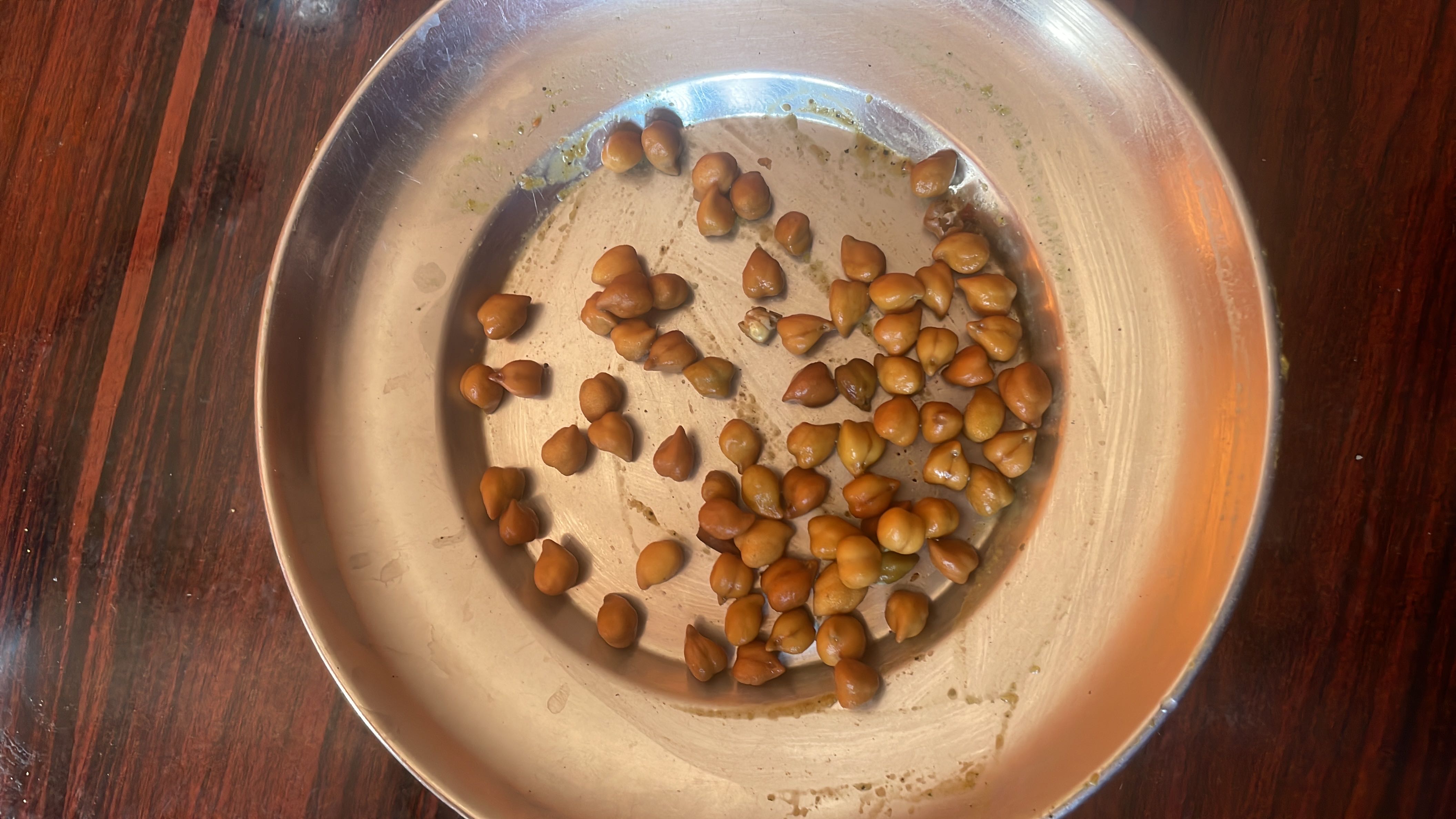Soaked Black Chickpeas