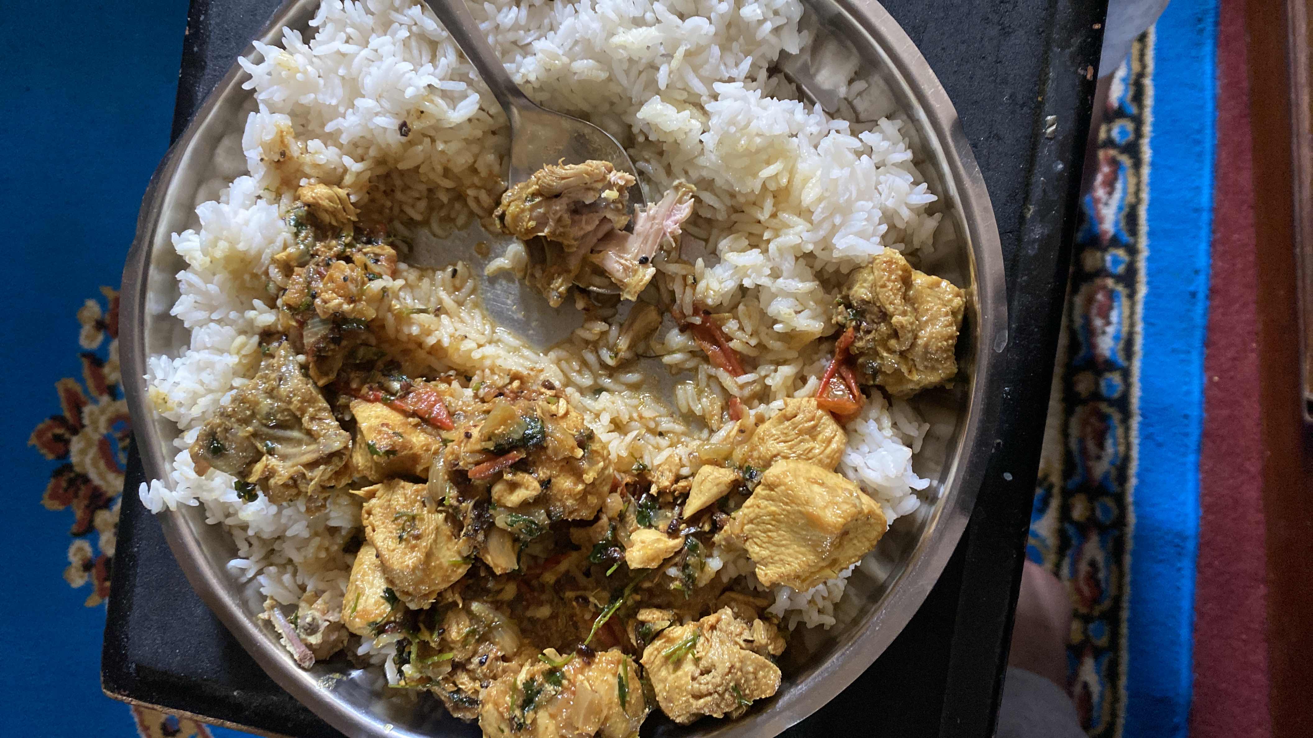 Chicken Curry with Rice