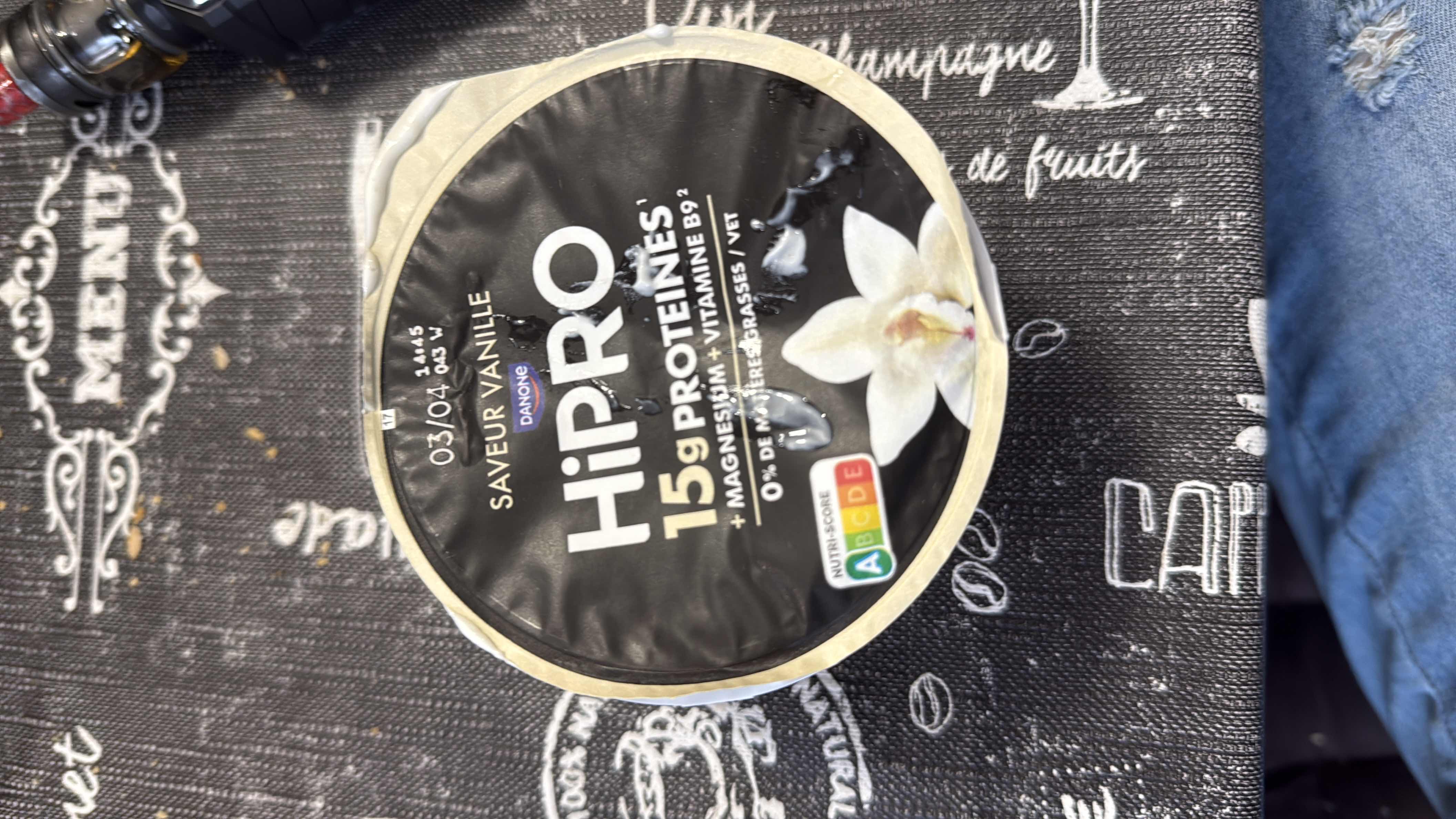 Yaourt HiPRO Vanille