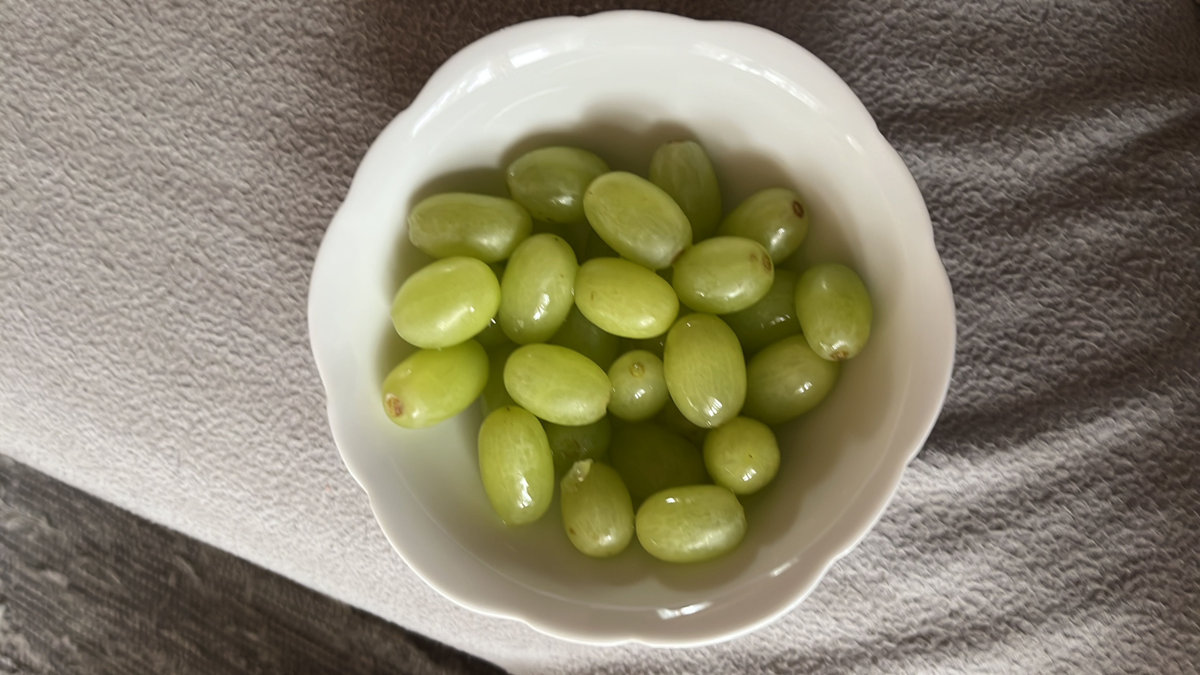 Green Grapes Snack