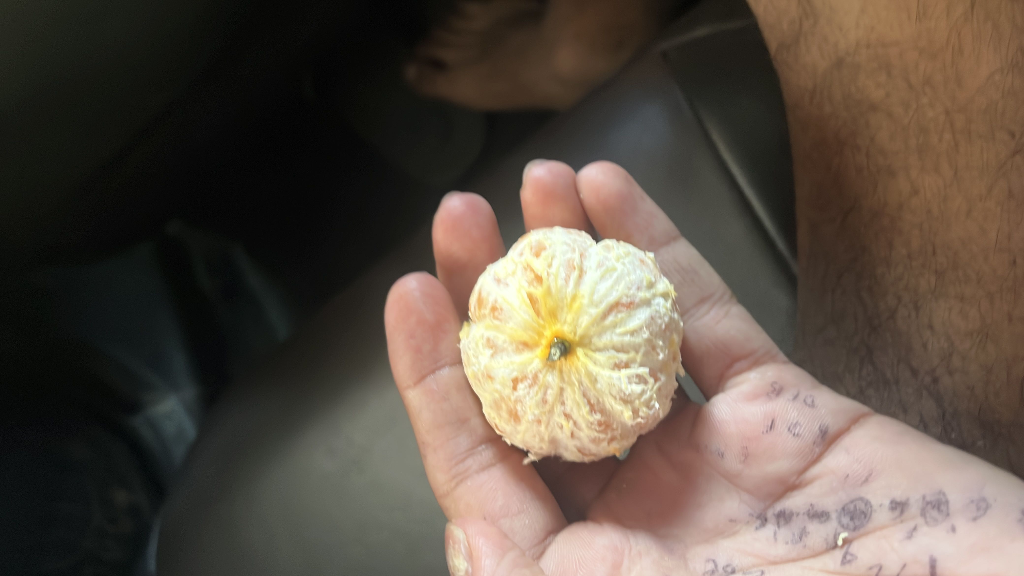 Peeled Tangerine