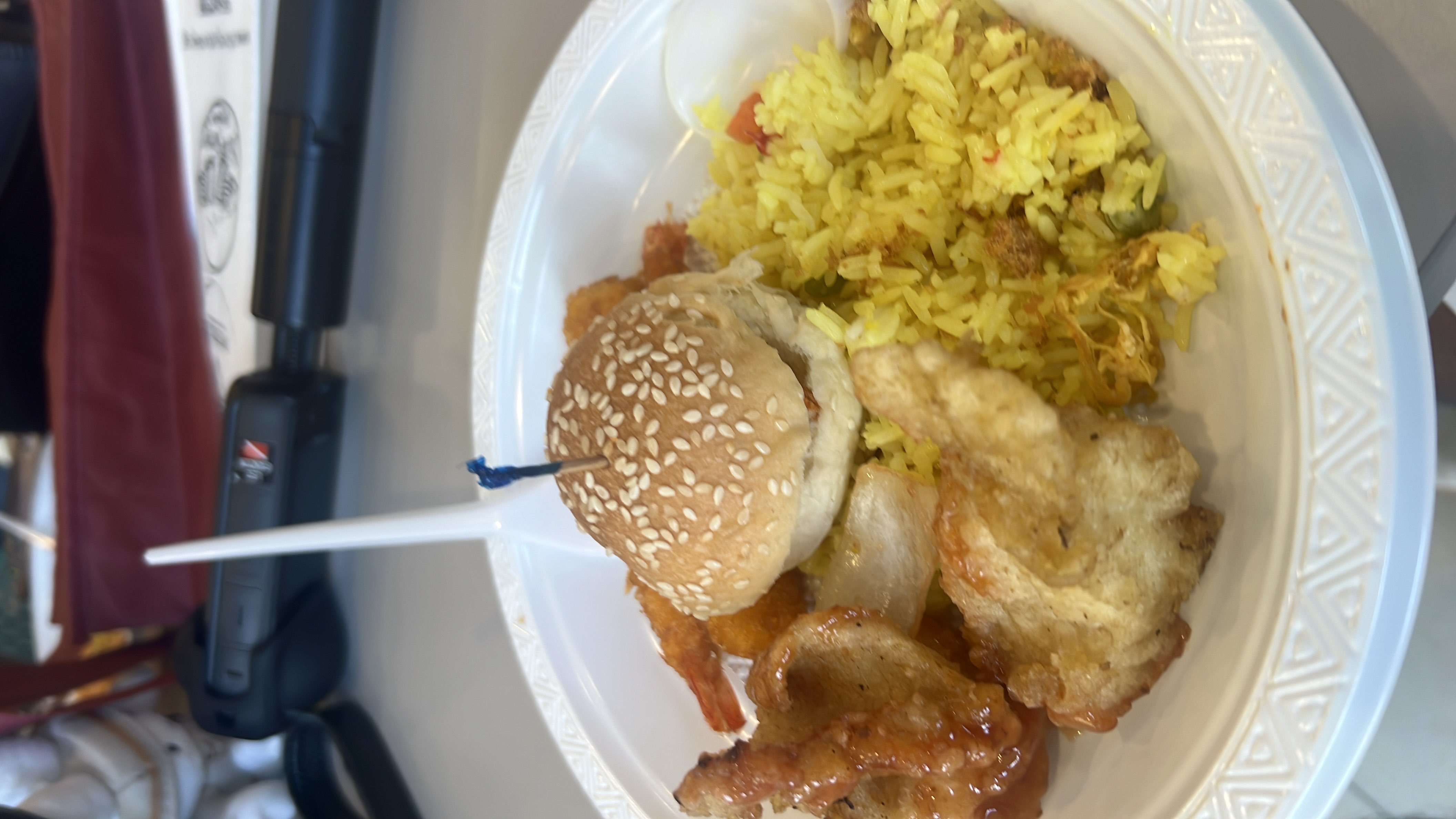 Mini Burger with Rice