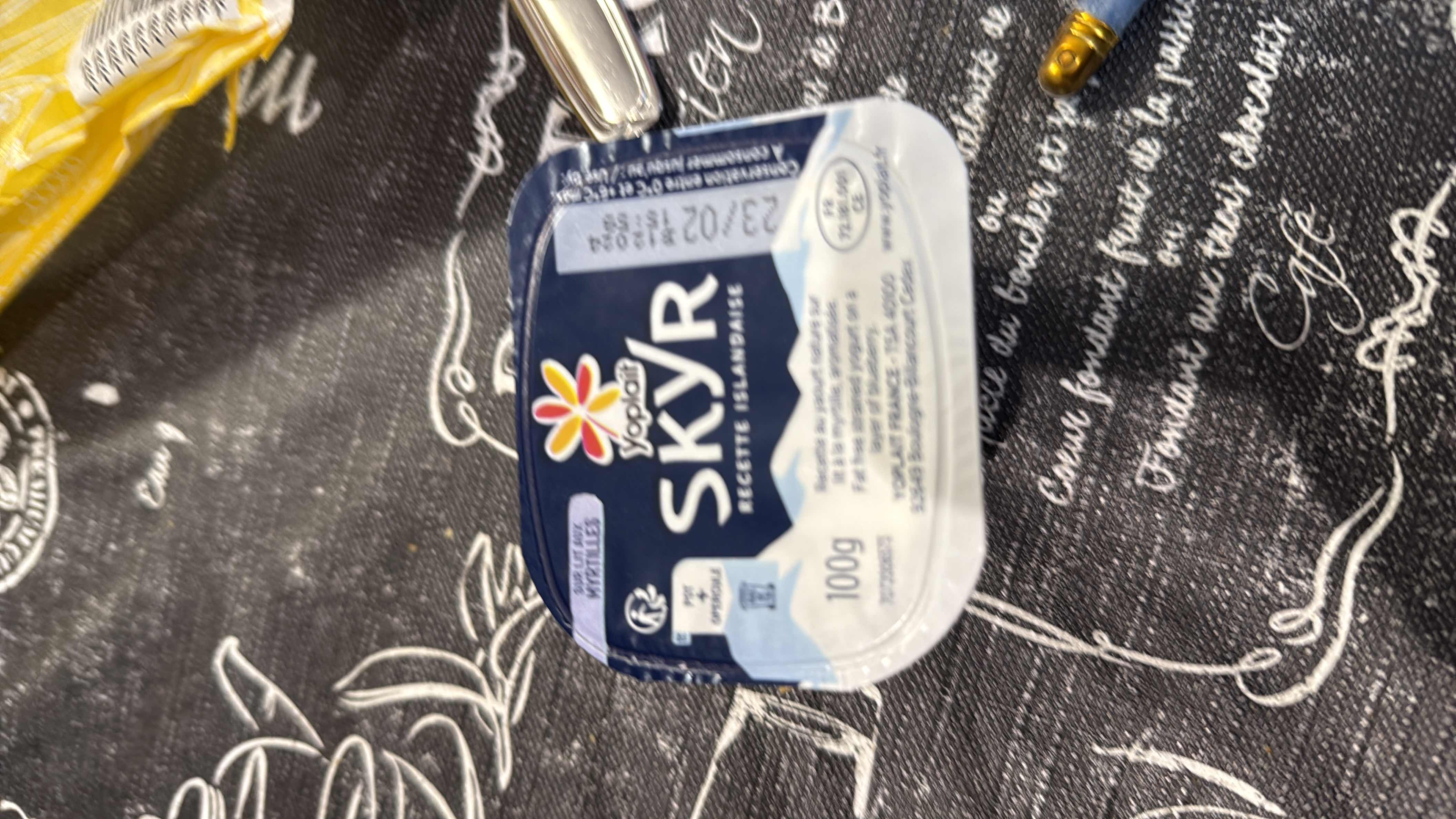 Skyr myrtilles