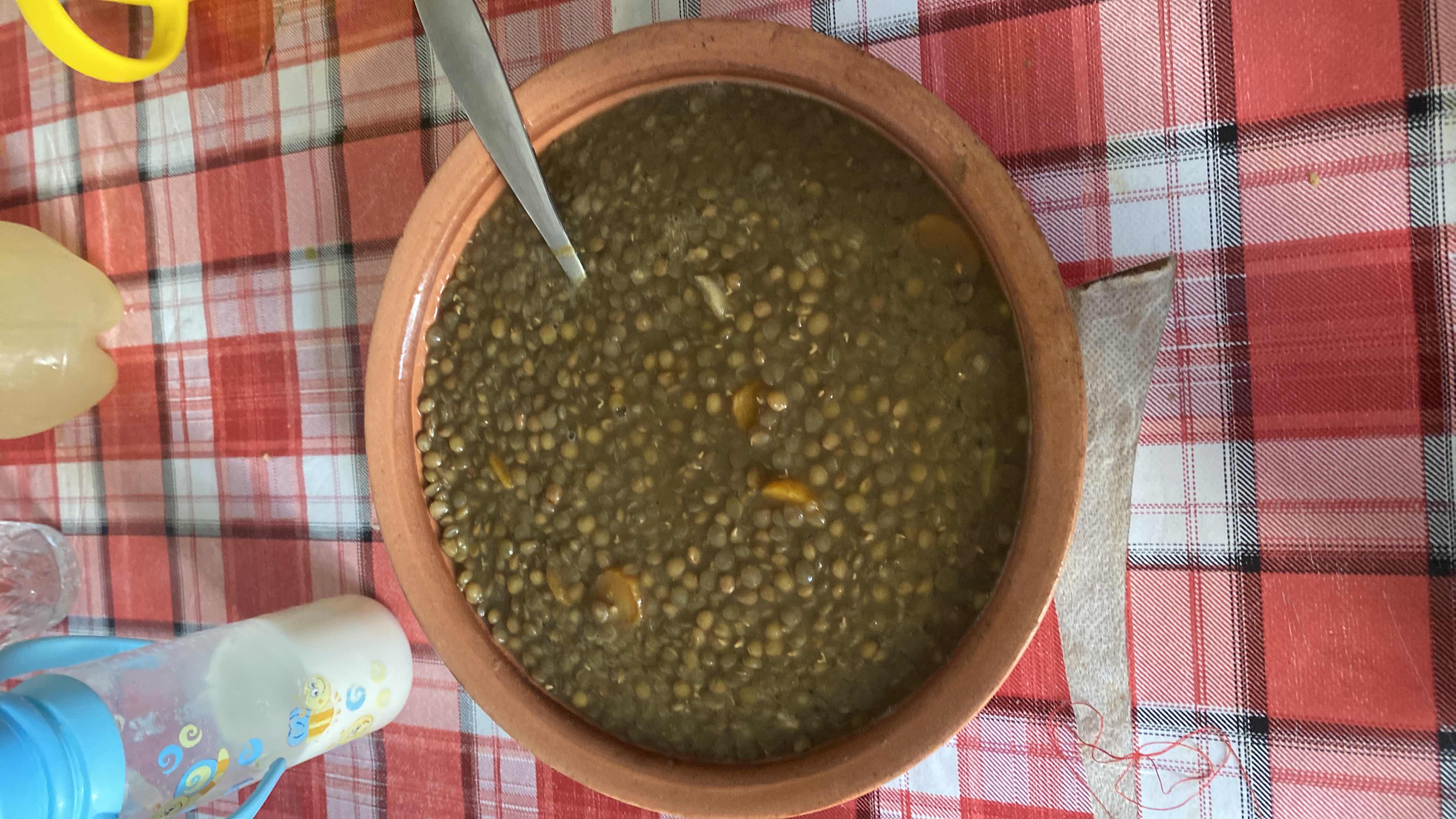 Soupe de lentilles