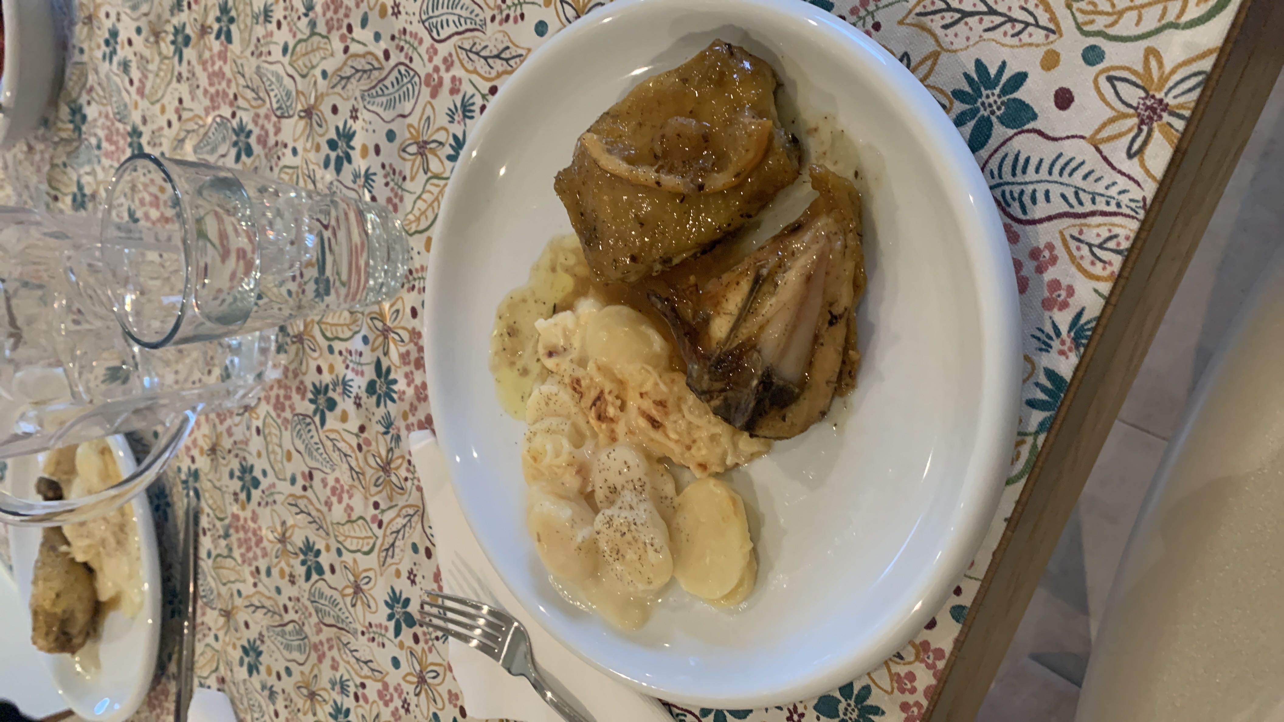 Pollastre amb patates