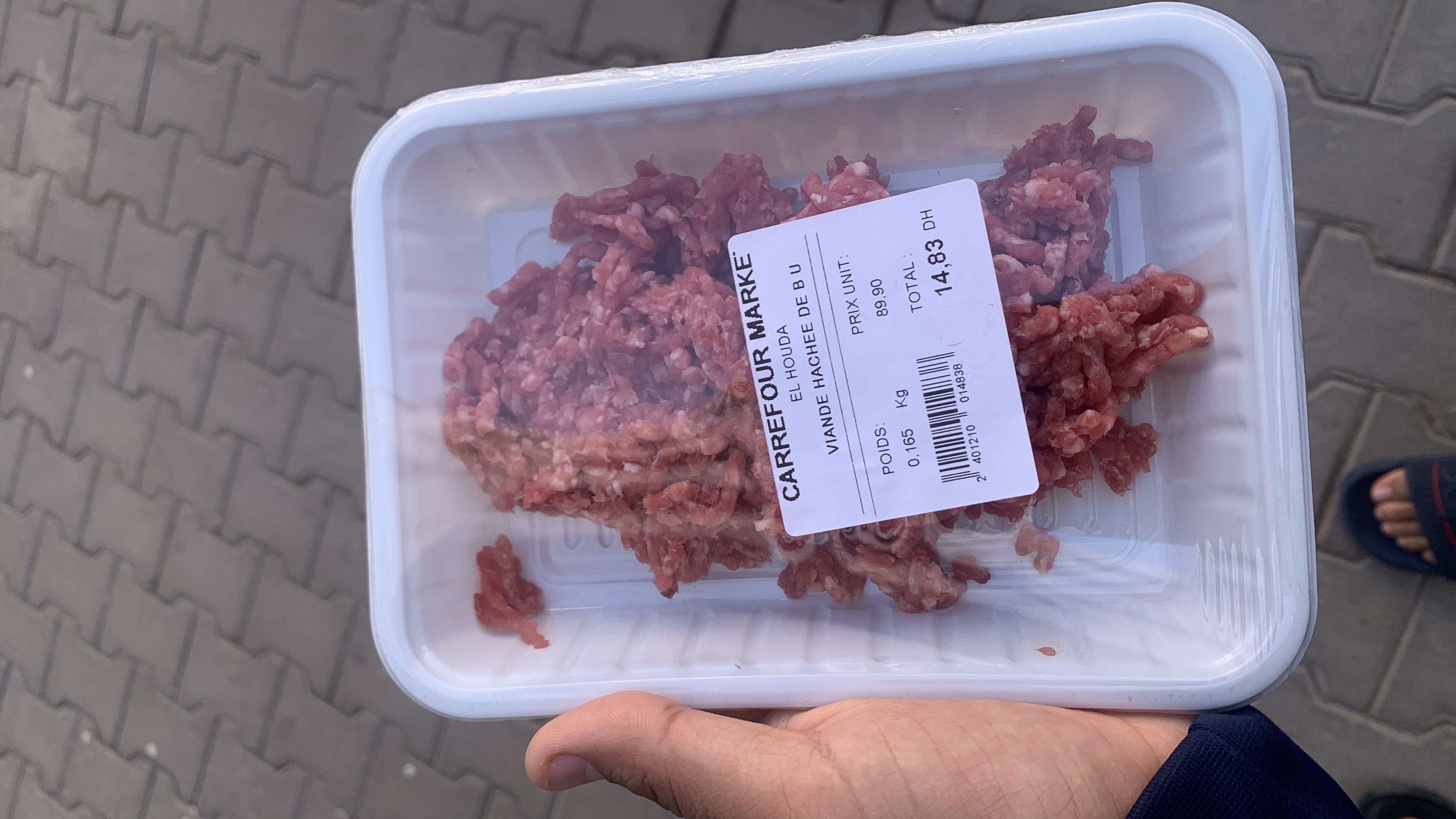 Viande hachée de bœuf