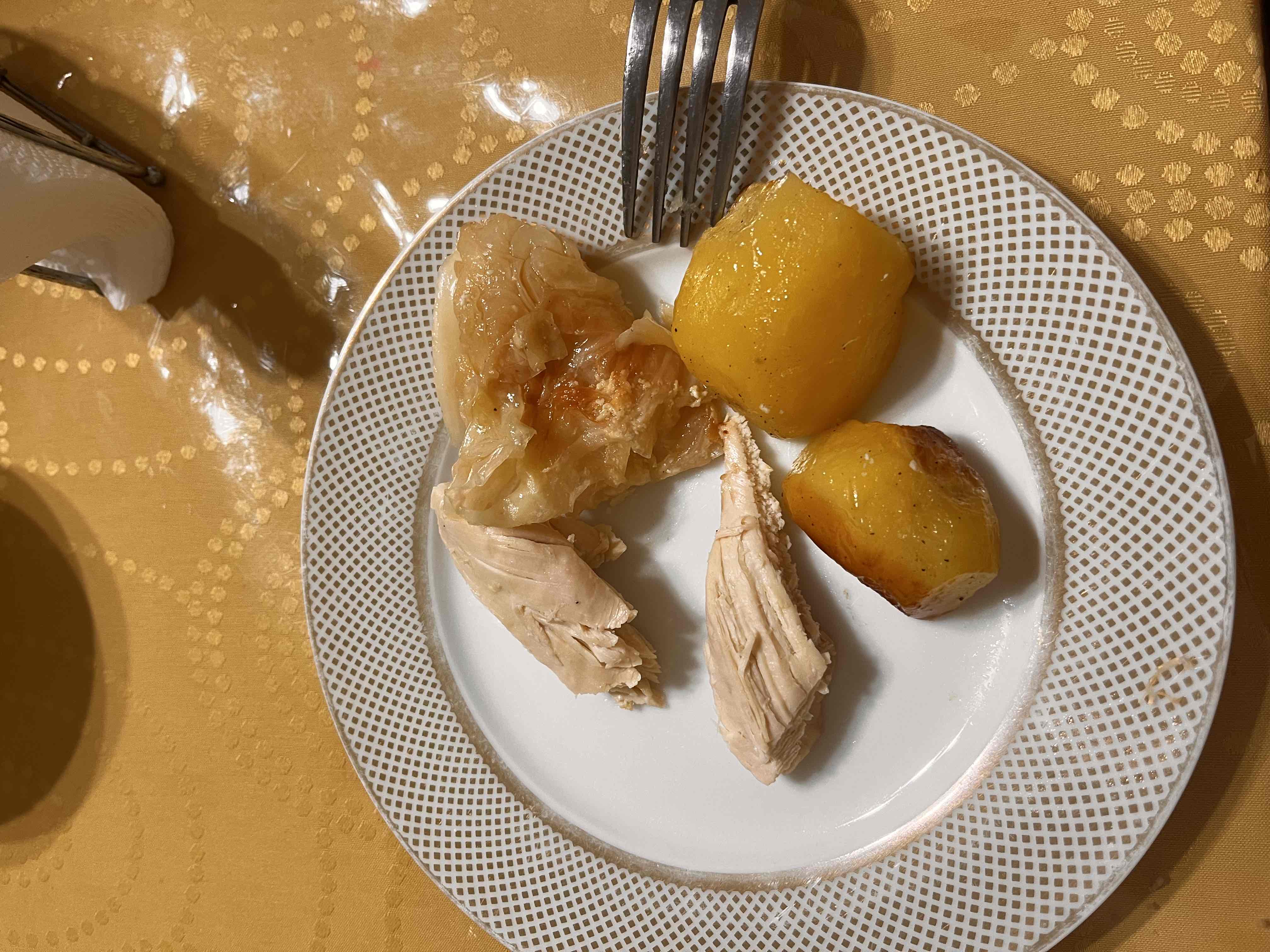 Roast Chicken with Potatoes