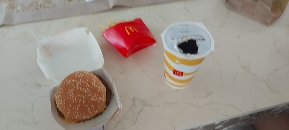 Combo de hamburguesa
