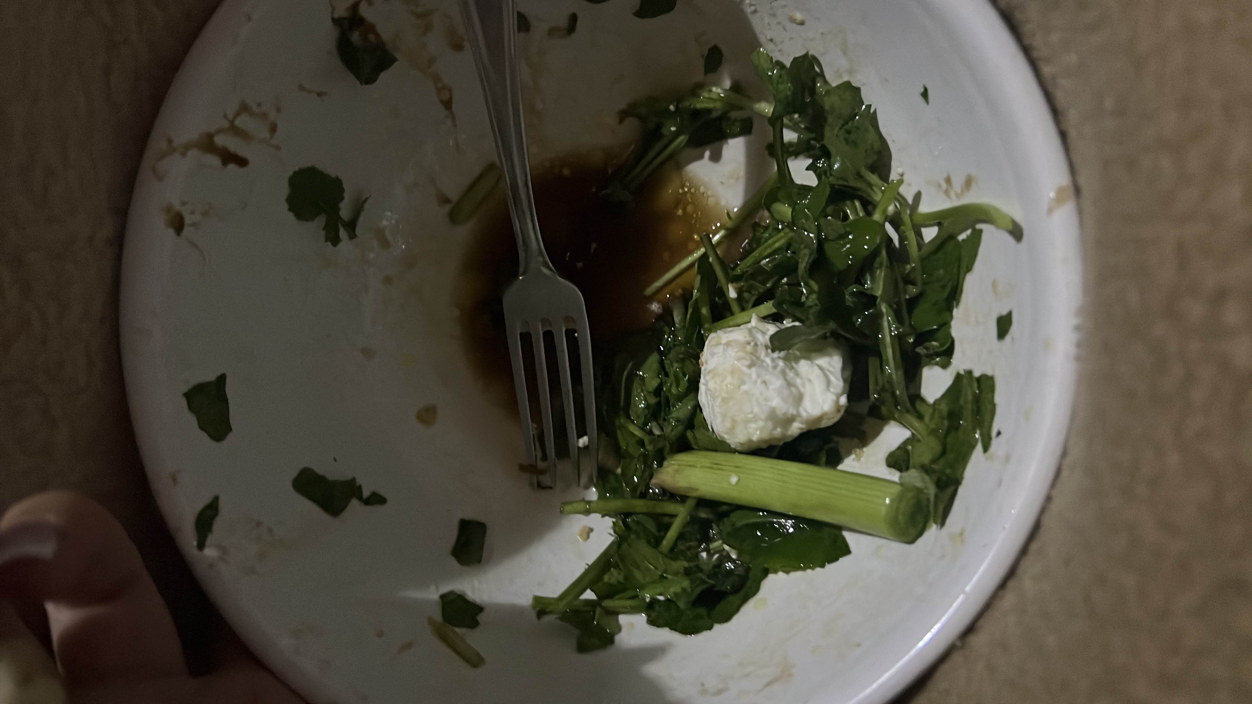 Green Salad with Cheese