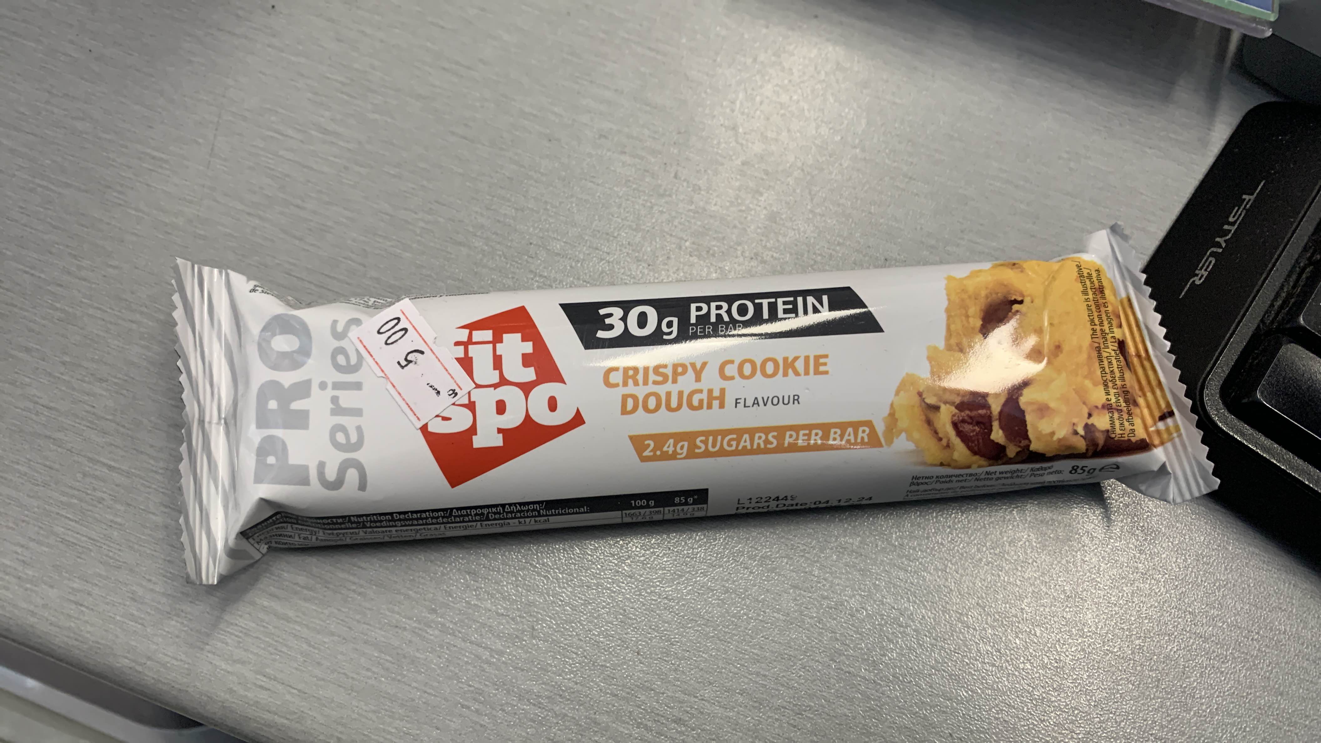 Протеинов бар бисквитено тесто