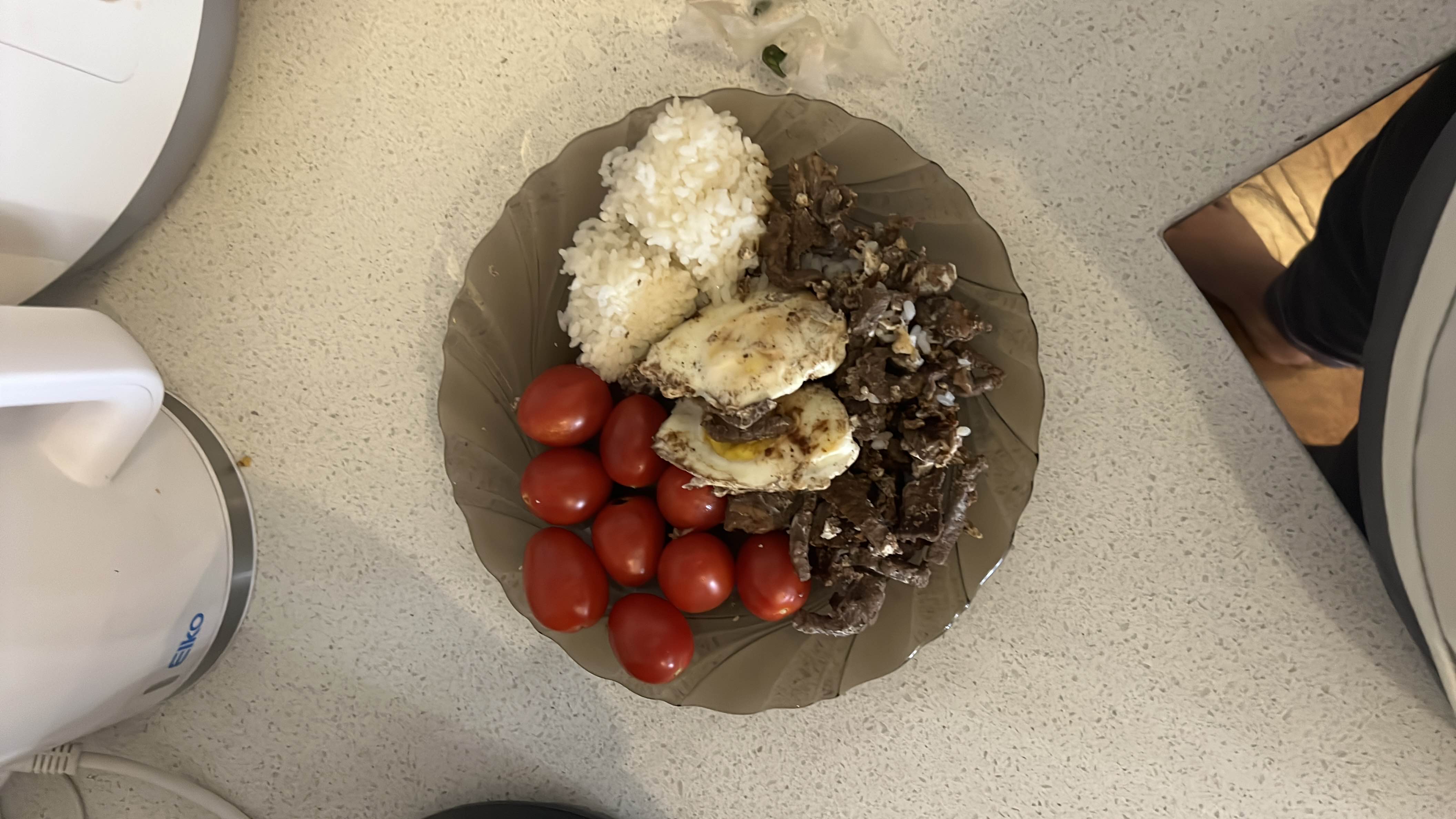 Beef Rice with Tomatoes