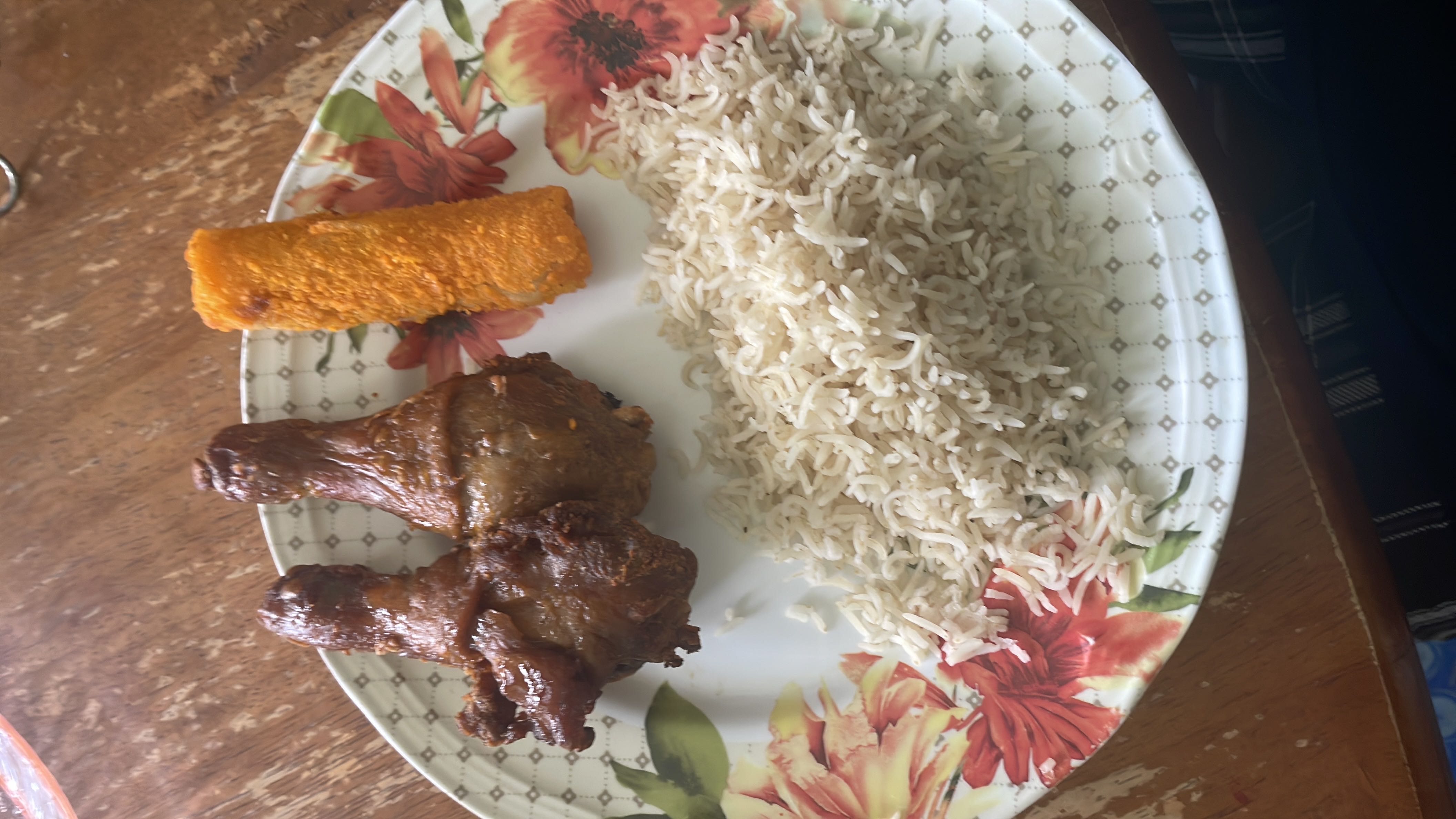 Fried Chicken with Rice