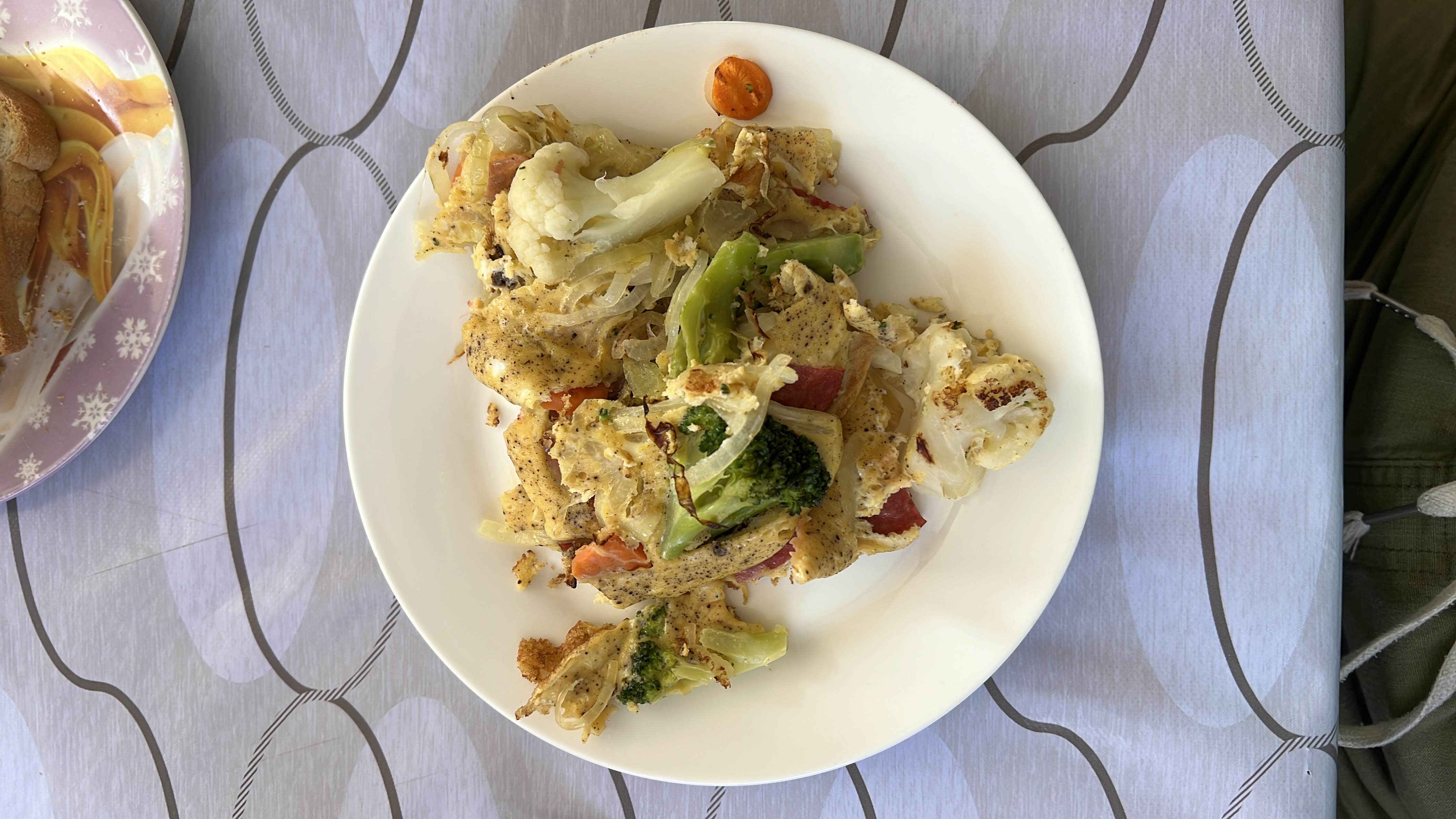 Овощной омлет