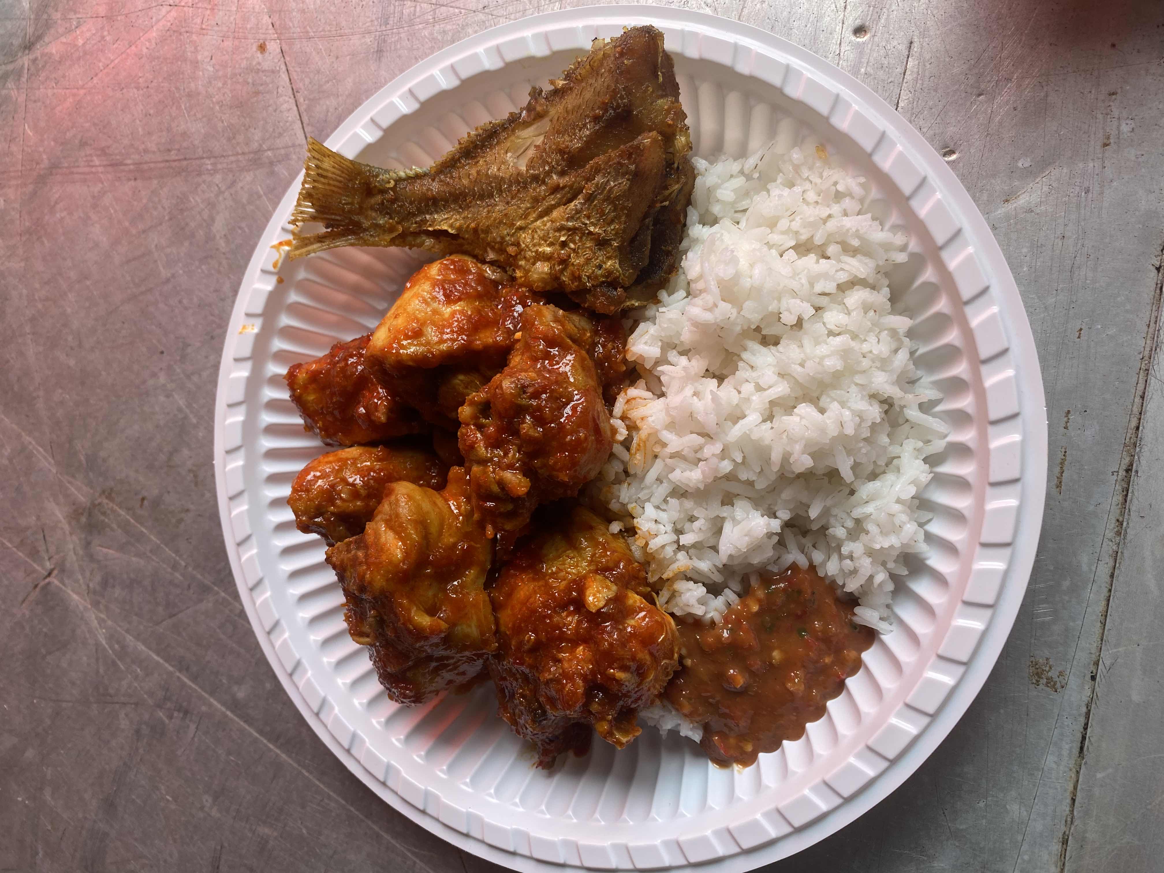 Spicy Chicken with Rice