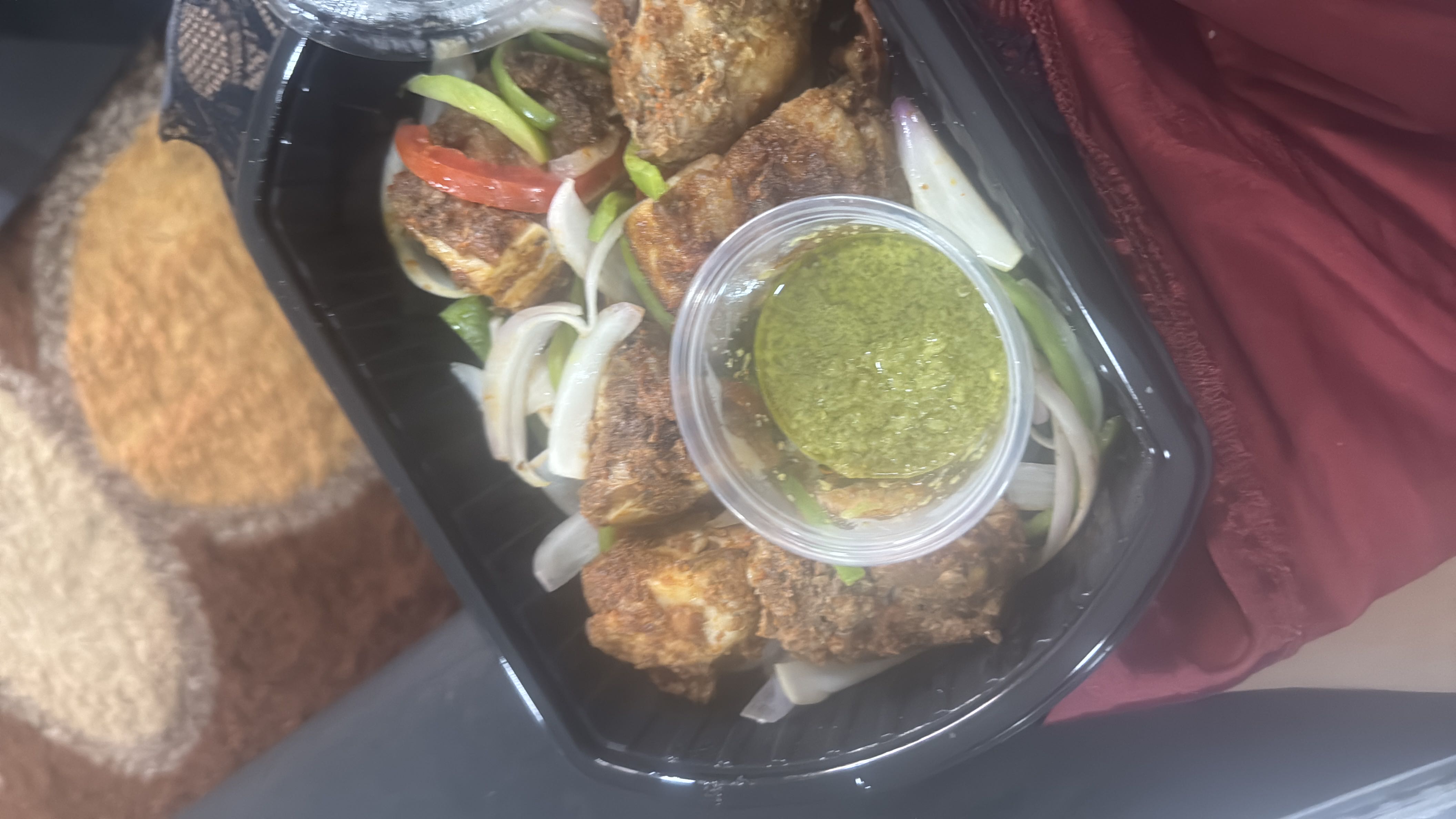 Grilled Meat with Vegetables