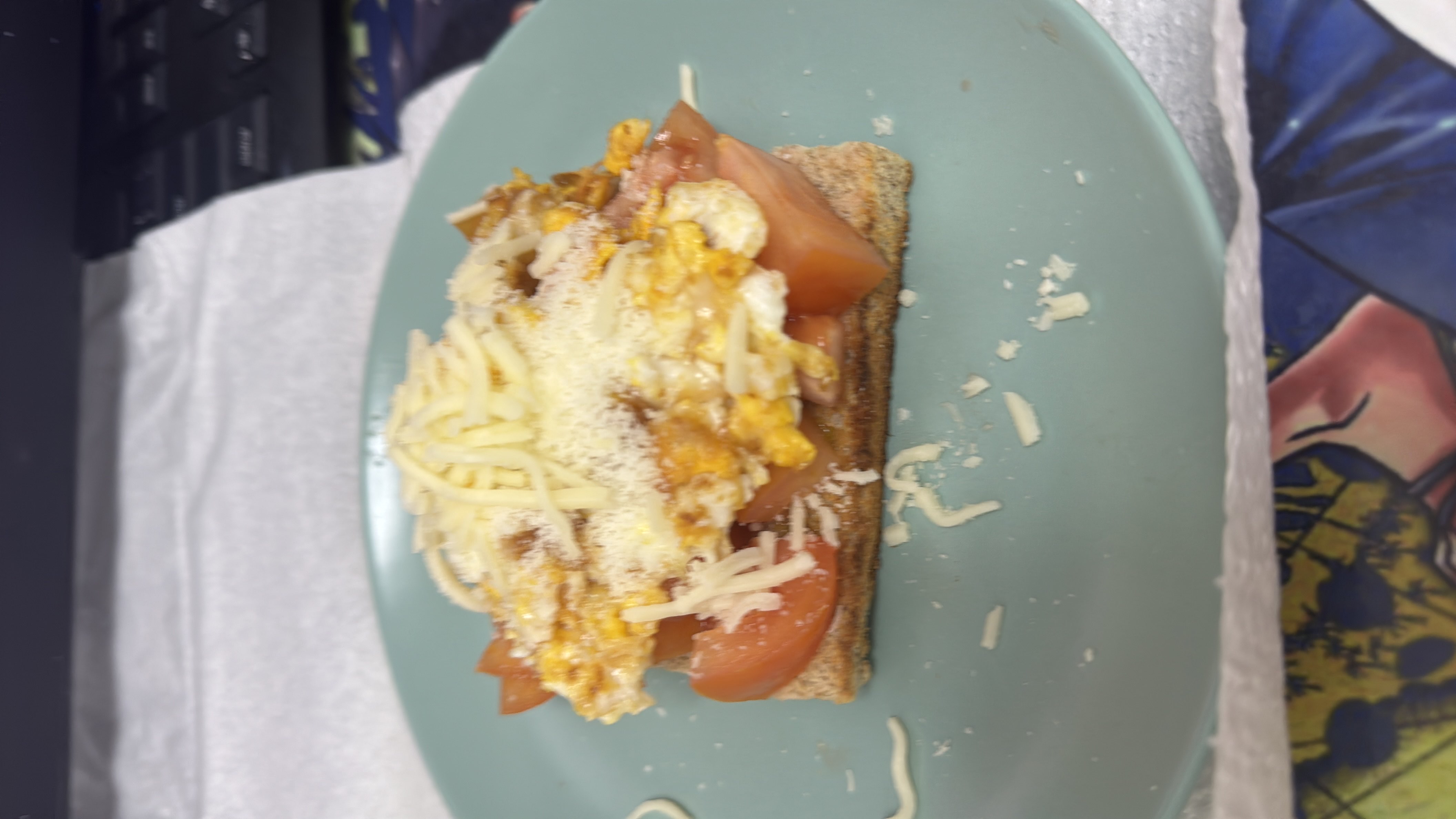 Scrambled Egg Toast