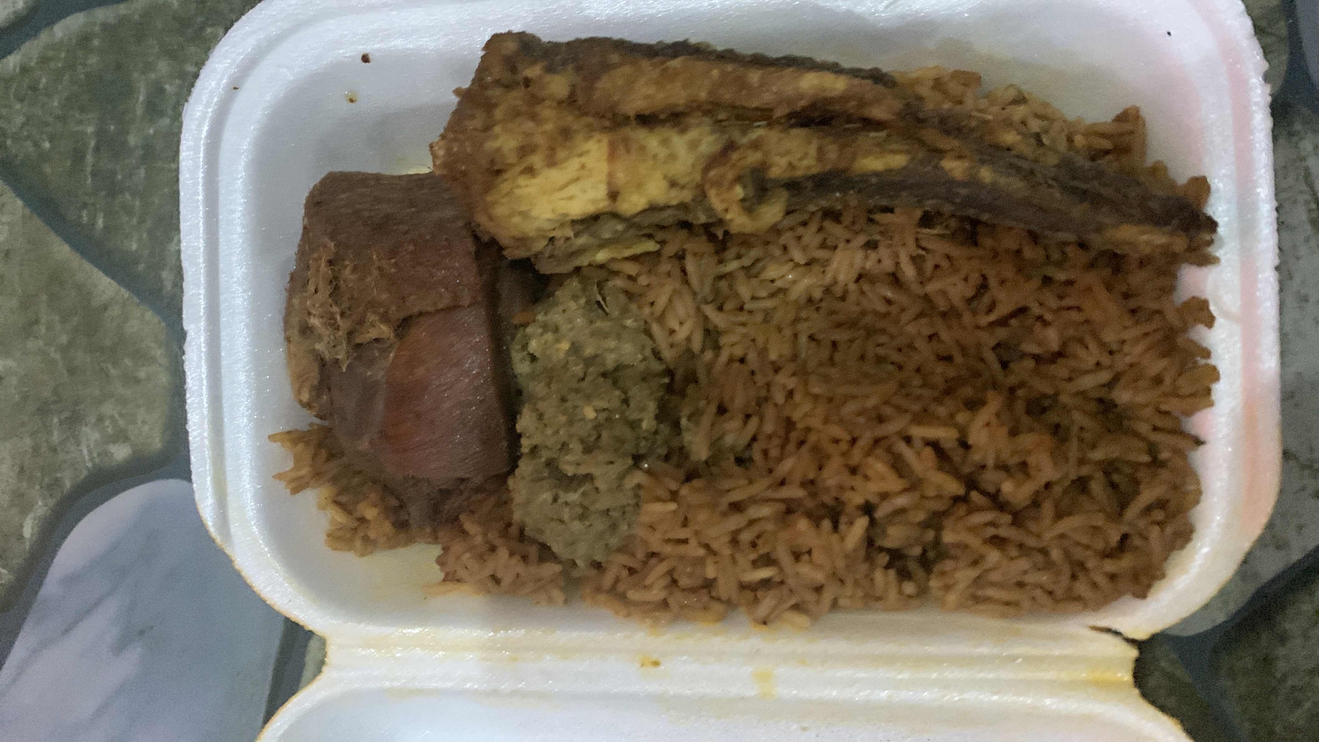 Jollof Rice with Meat