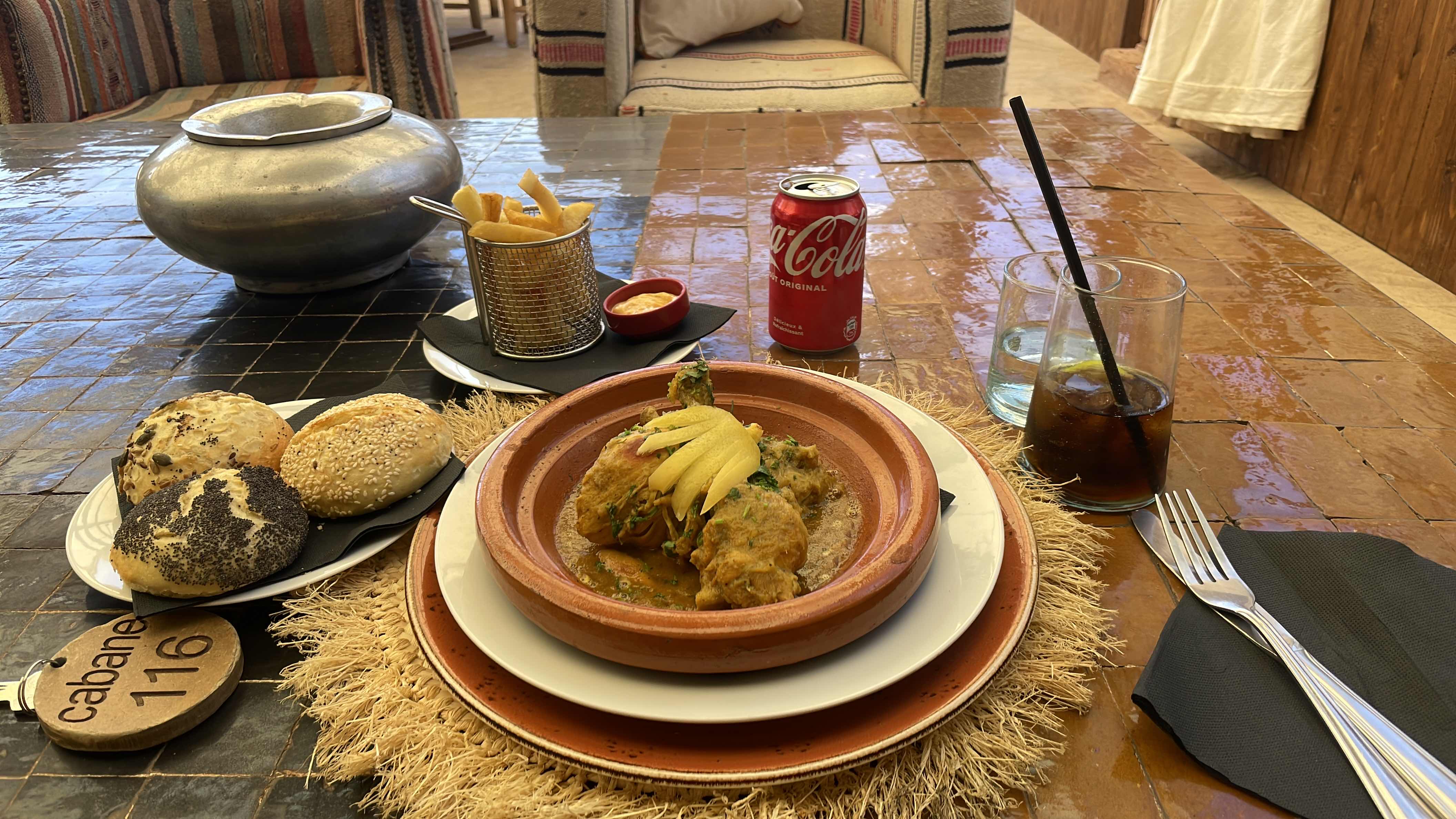 Chicken Tagine with Bread