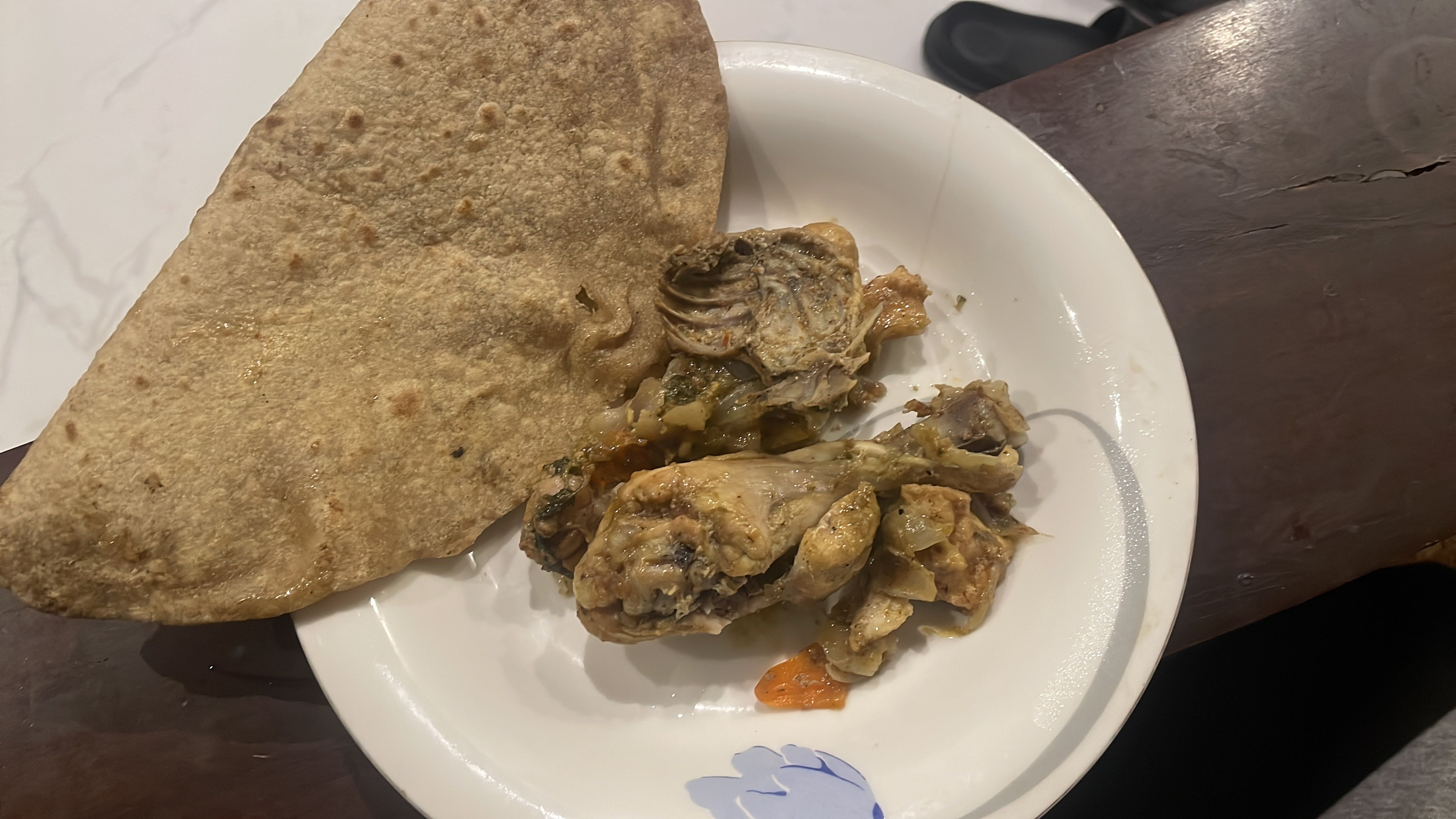 Chicken Curry with Roti