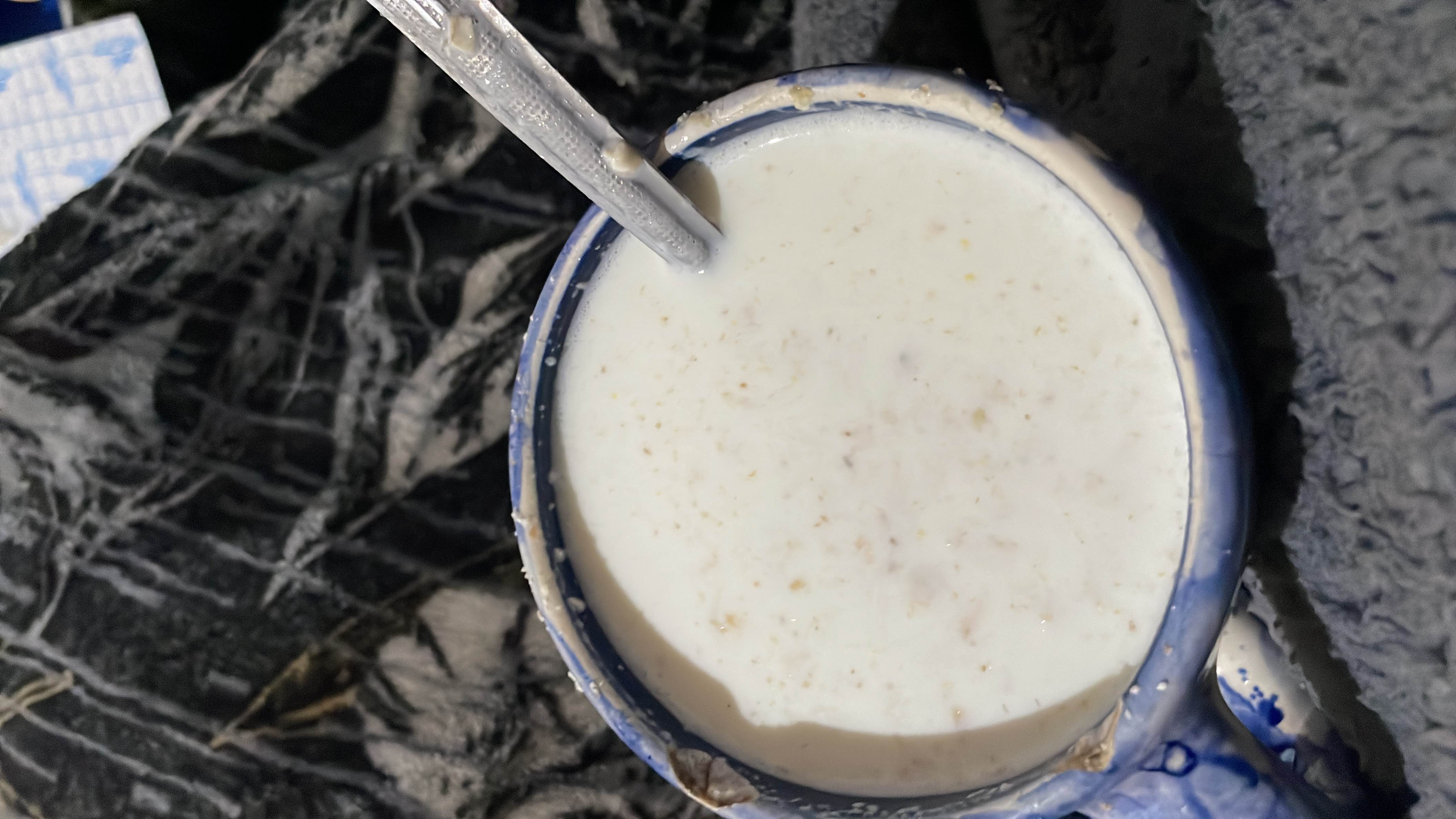 Avena con leche