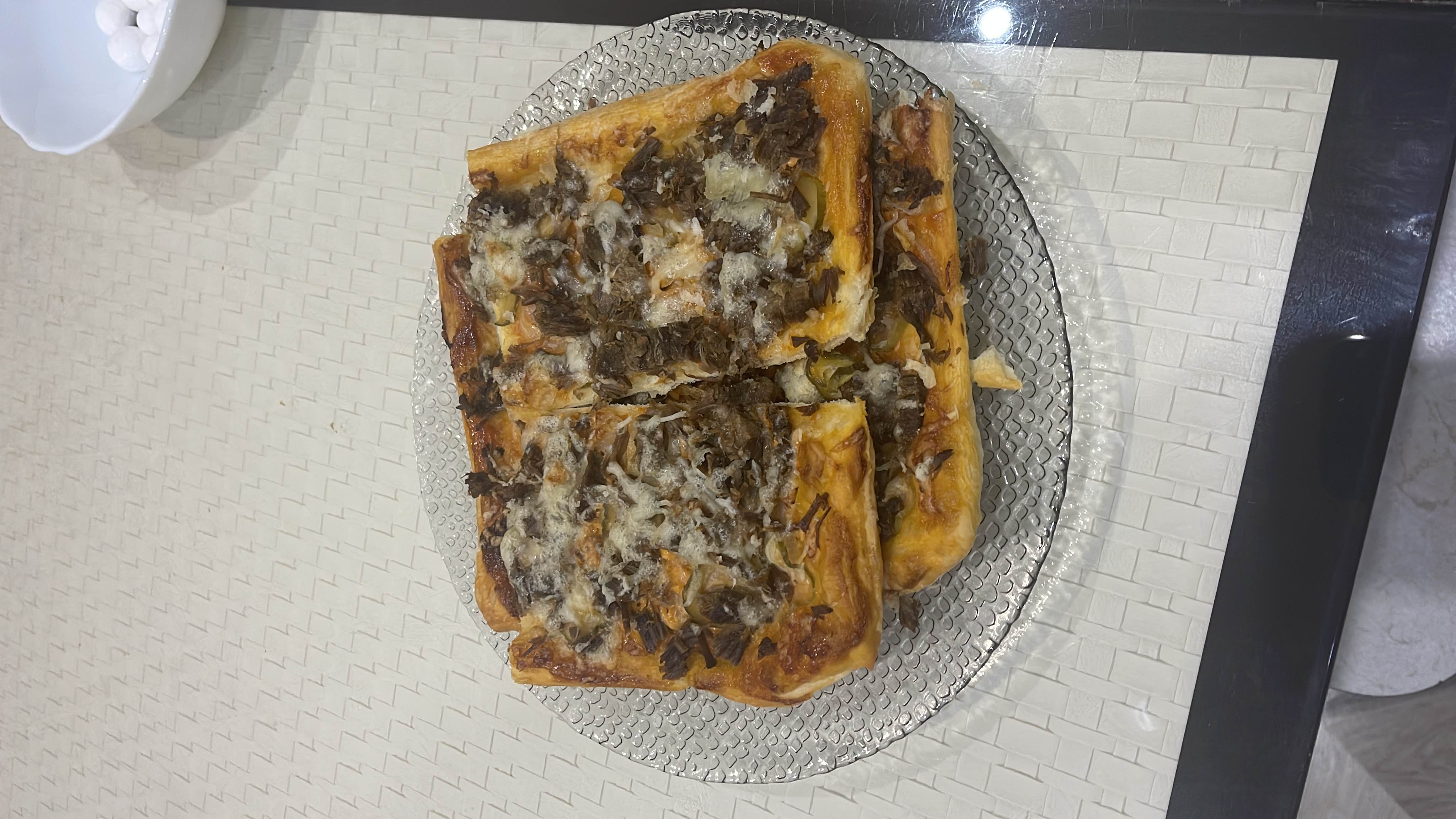Грибной пирог