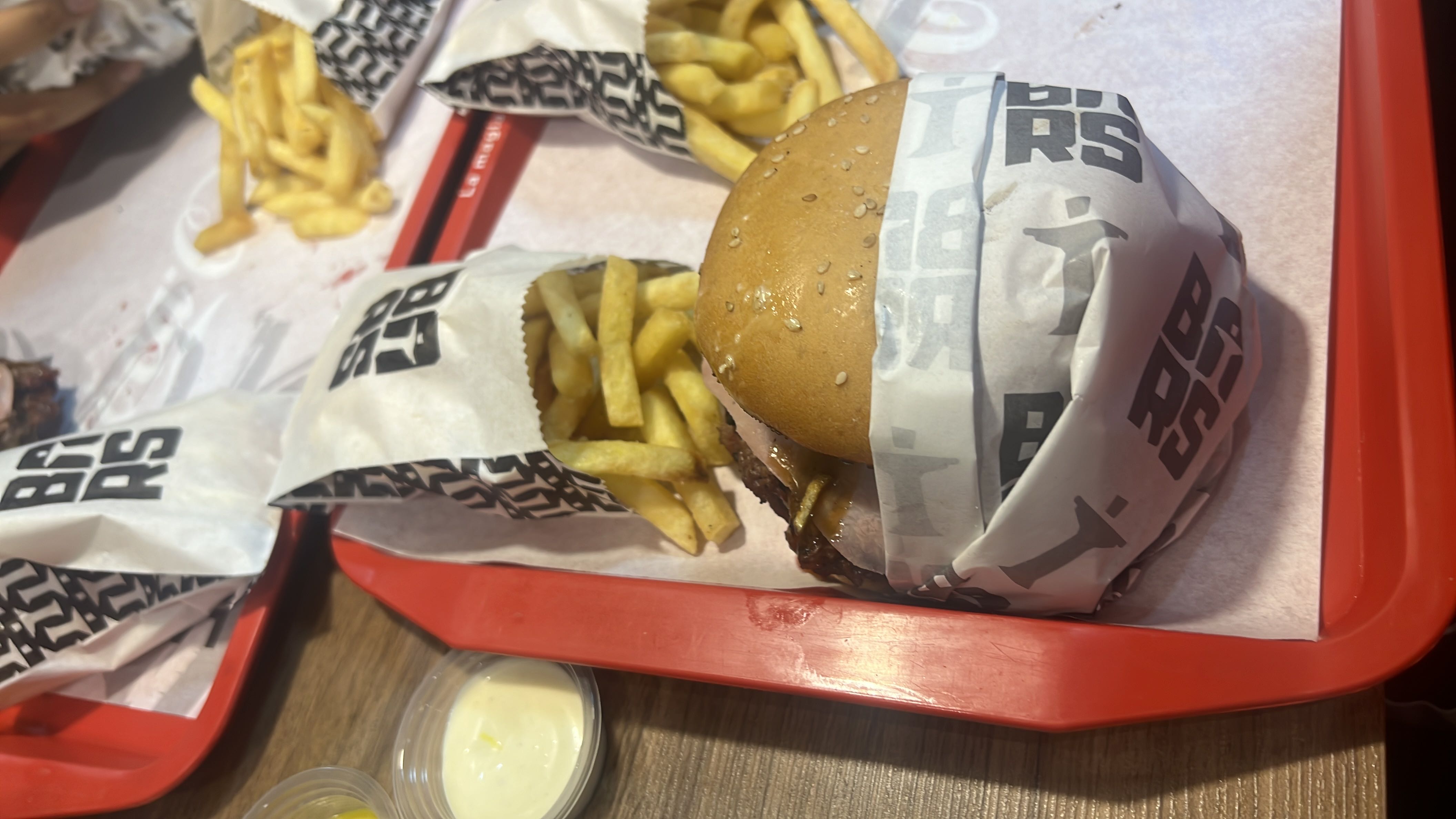 Hamburguesa con papas