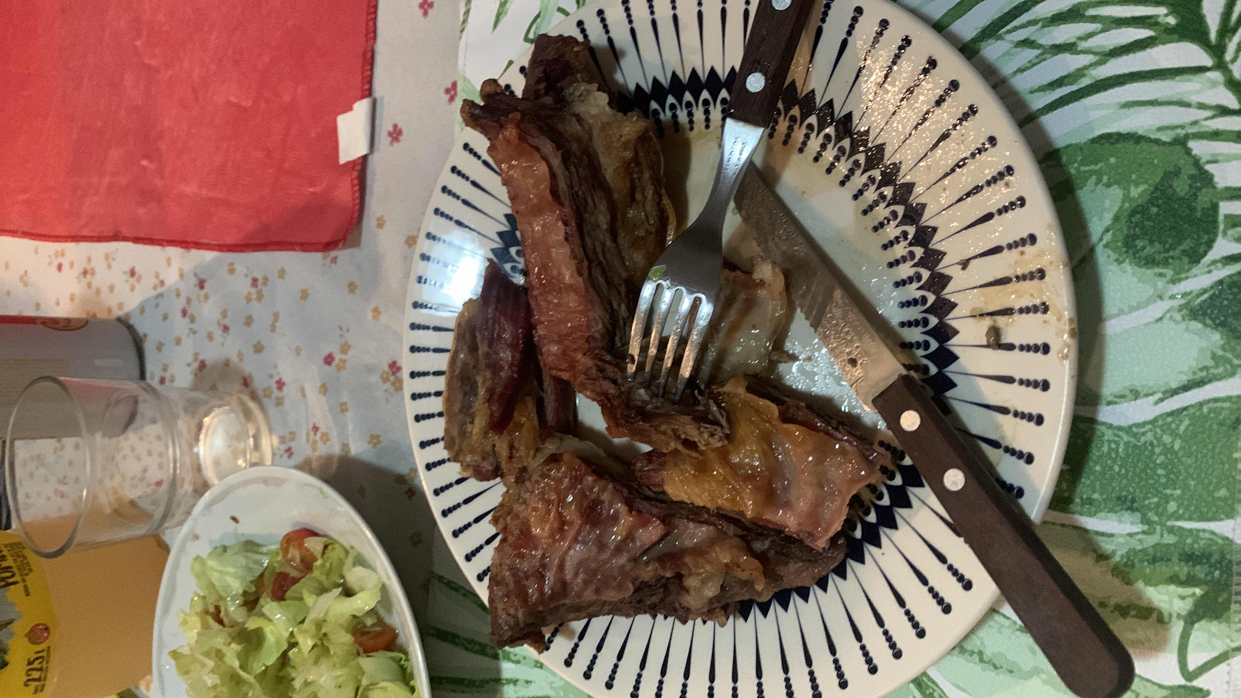 Grilled Beef with Salad