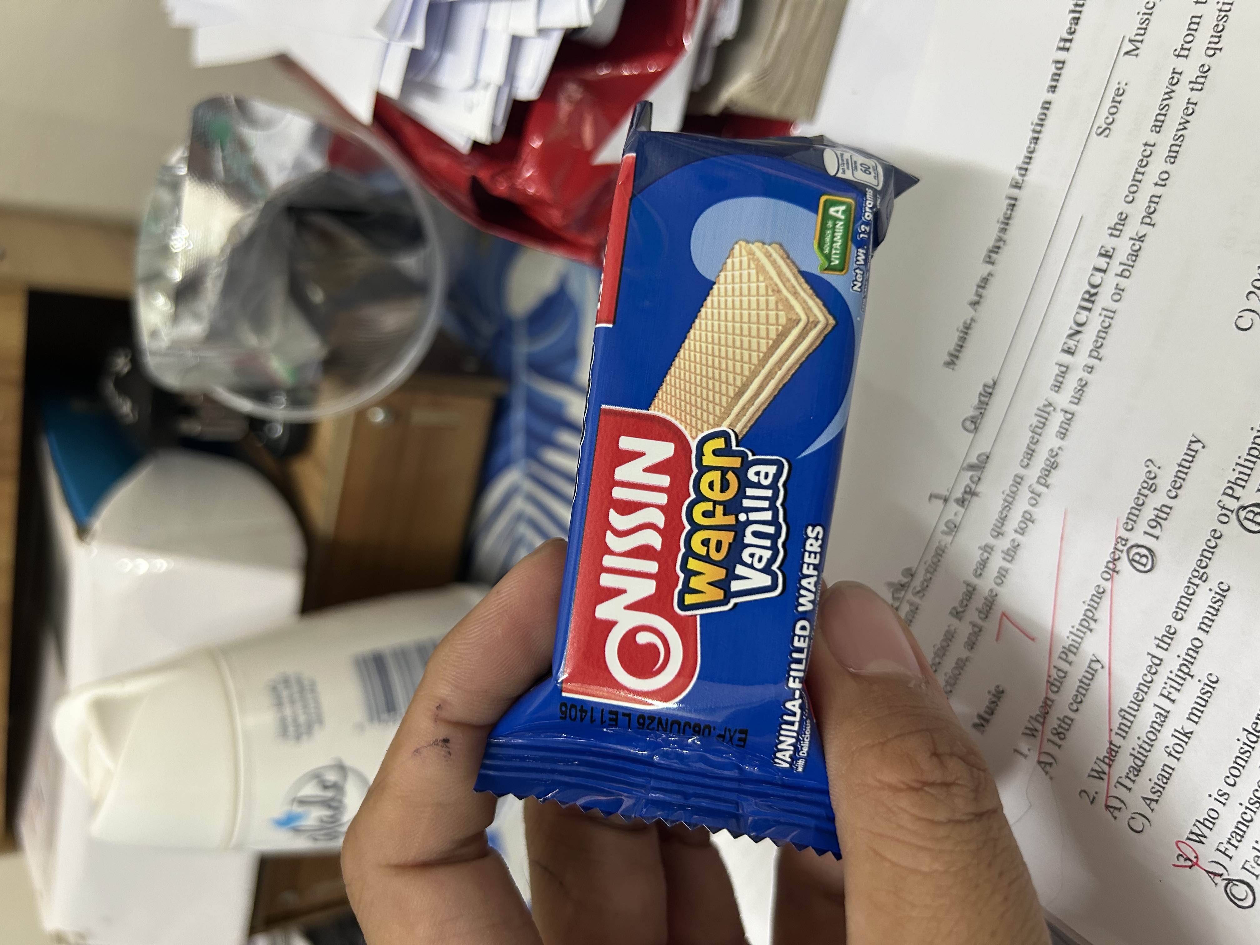 Nissin Wafer Vanilla