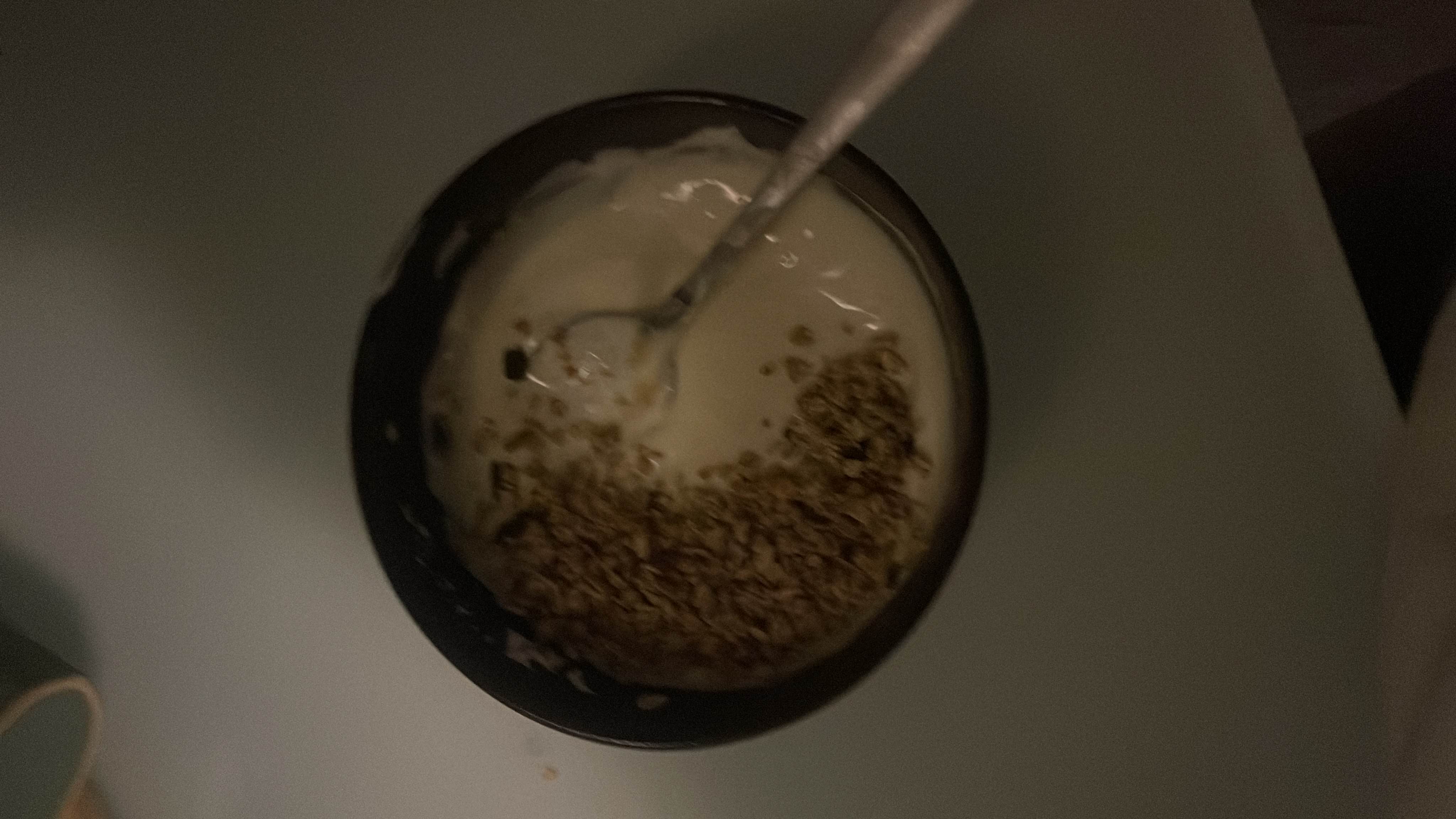 Joghurt mit Müsli