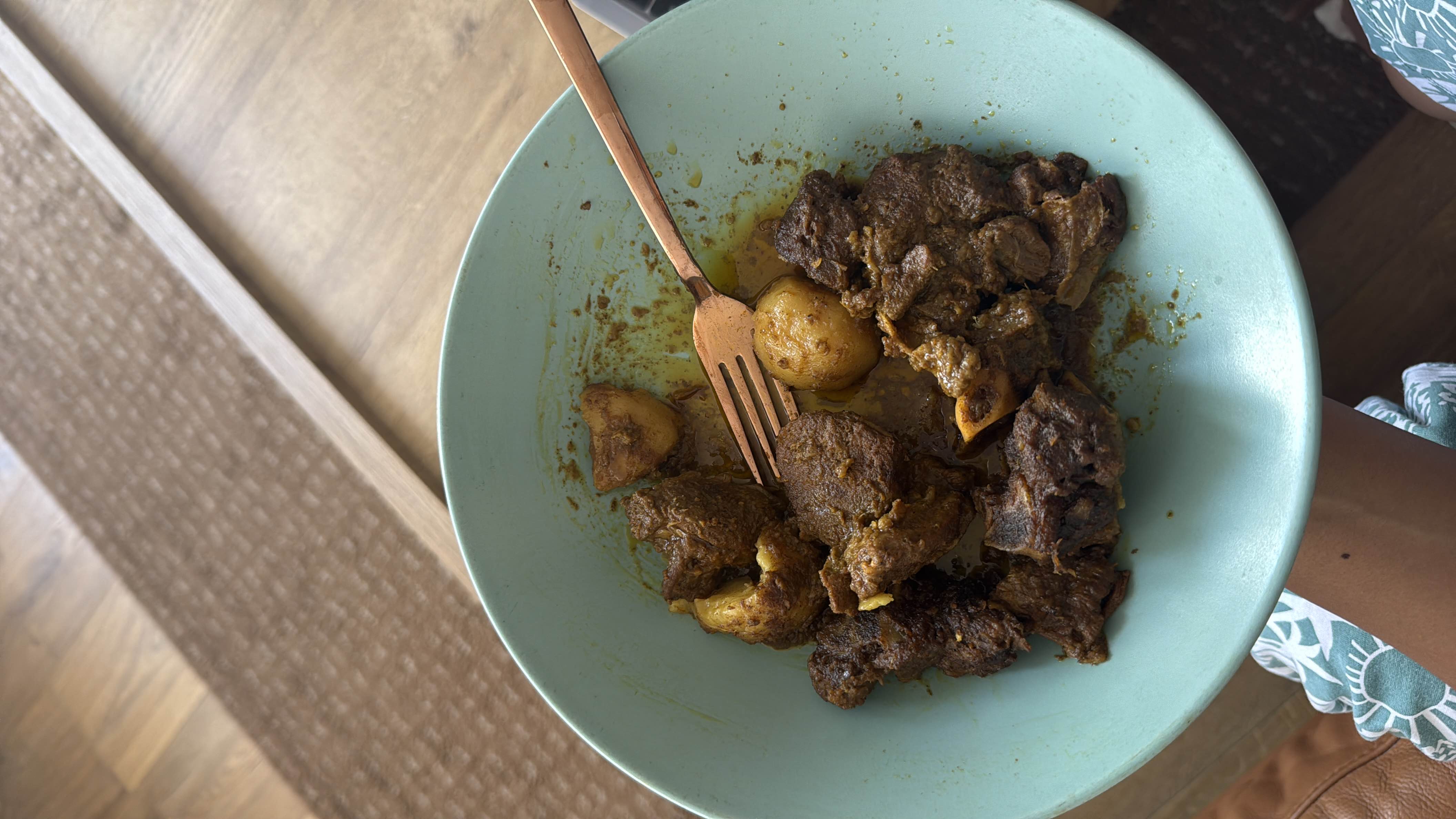 Spiced Meat and Potatoes