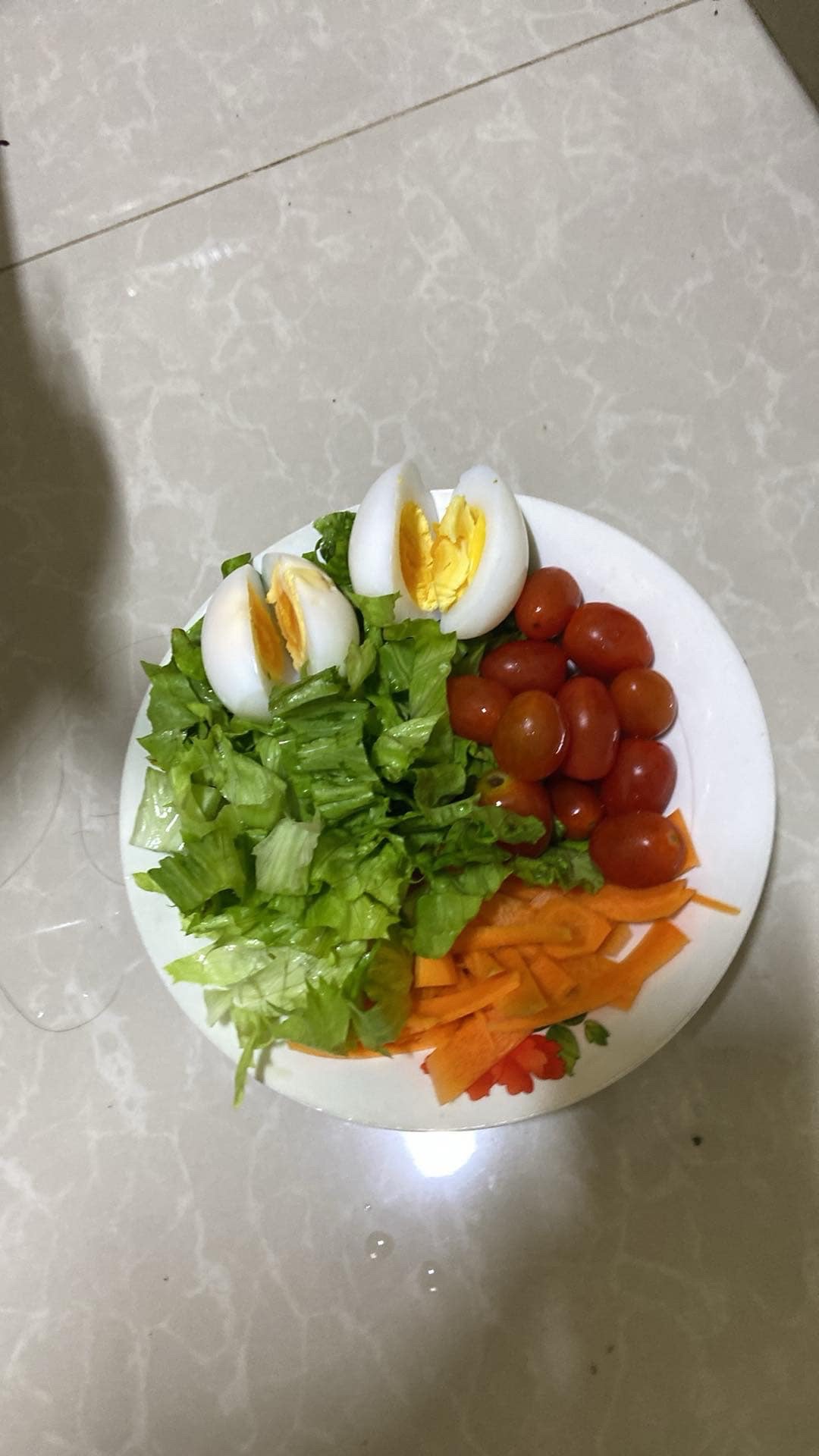 Egg and Vegetable Salad