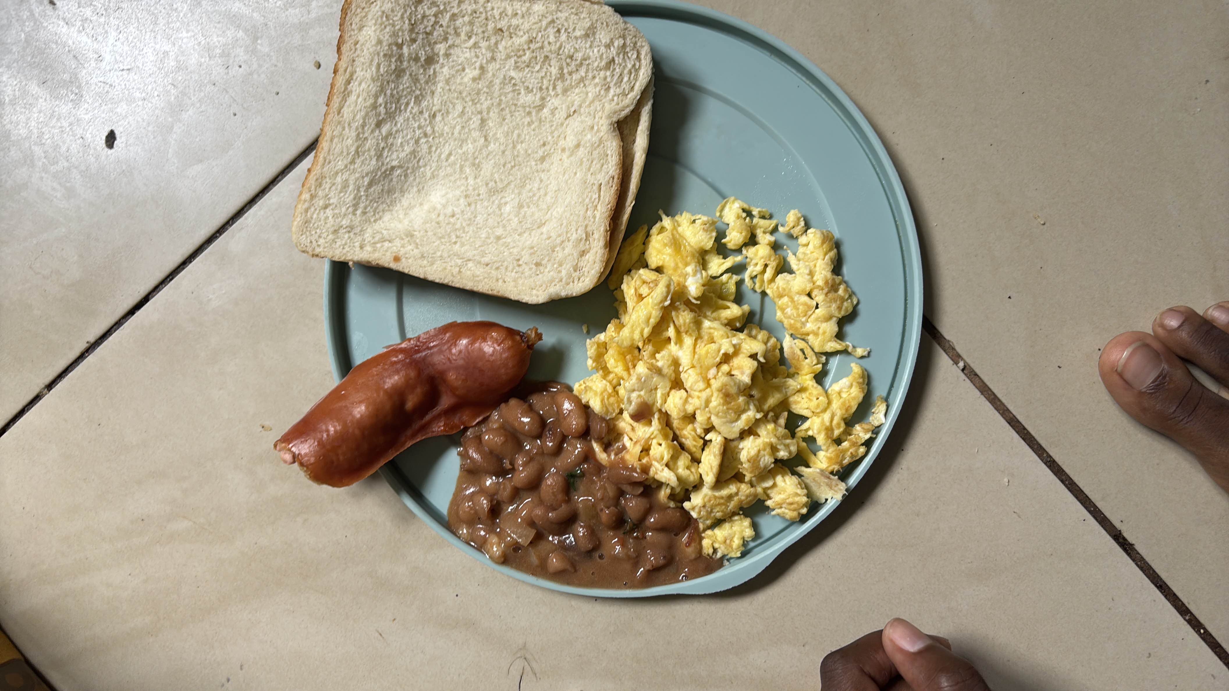 Scrambled Eggs Breakfast