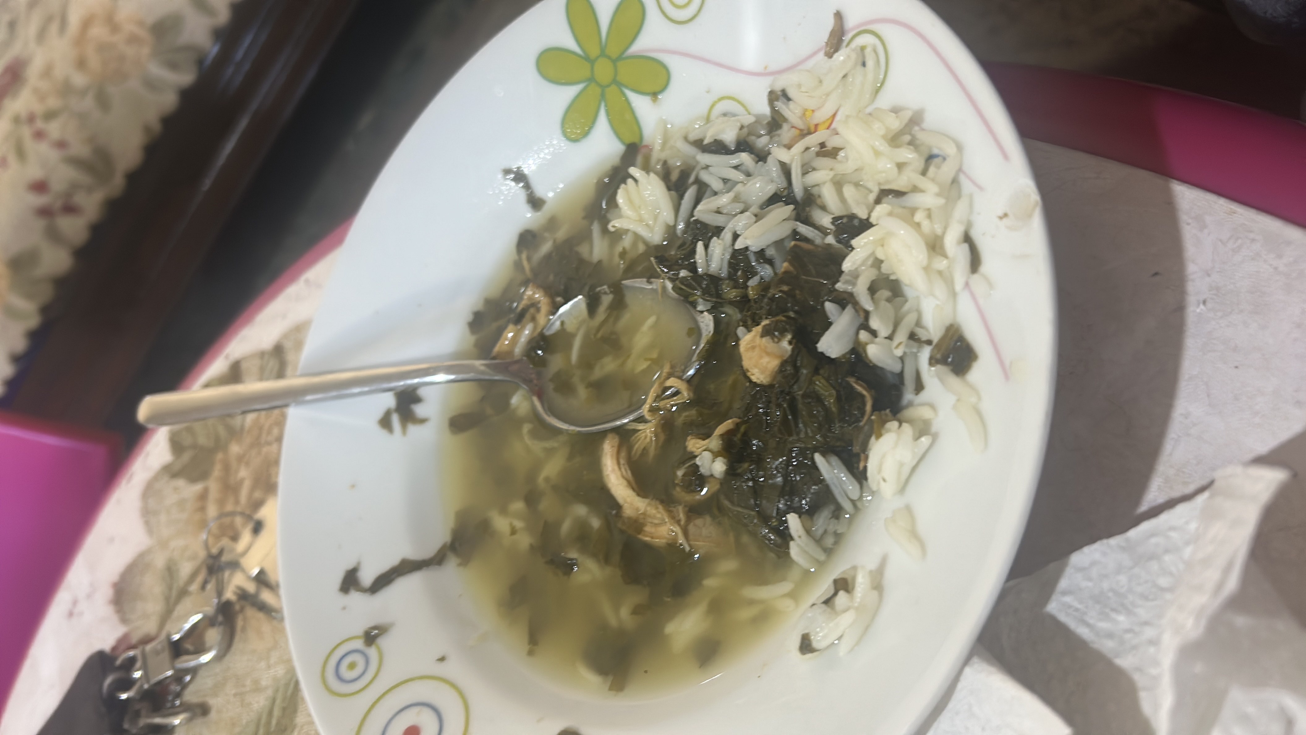 Spinach Chicken Soup