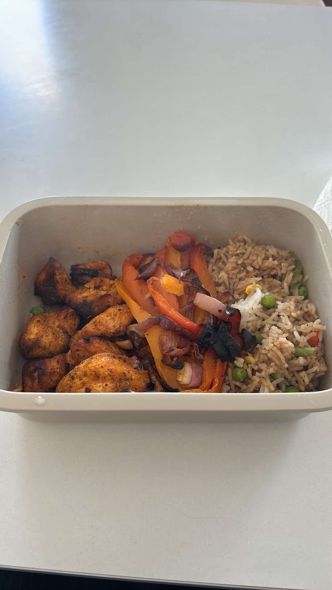 Grilled Chicken with Rice