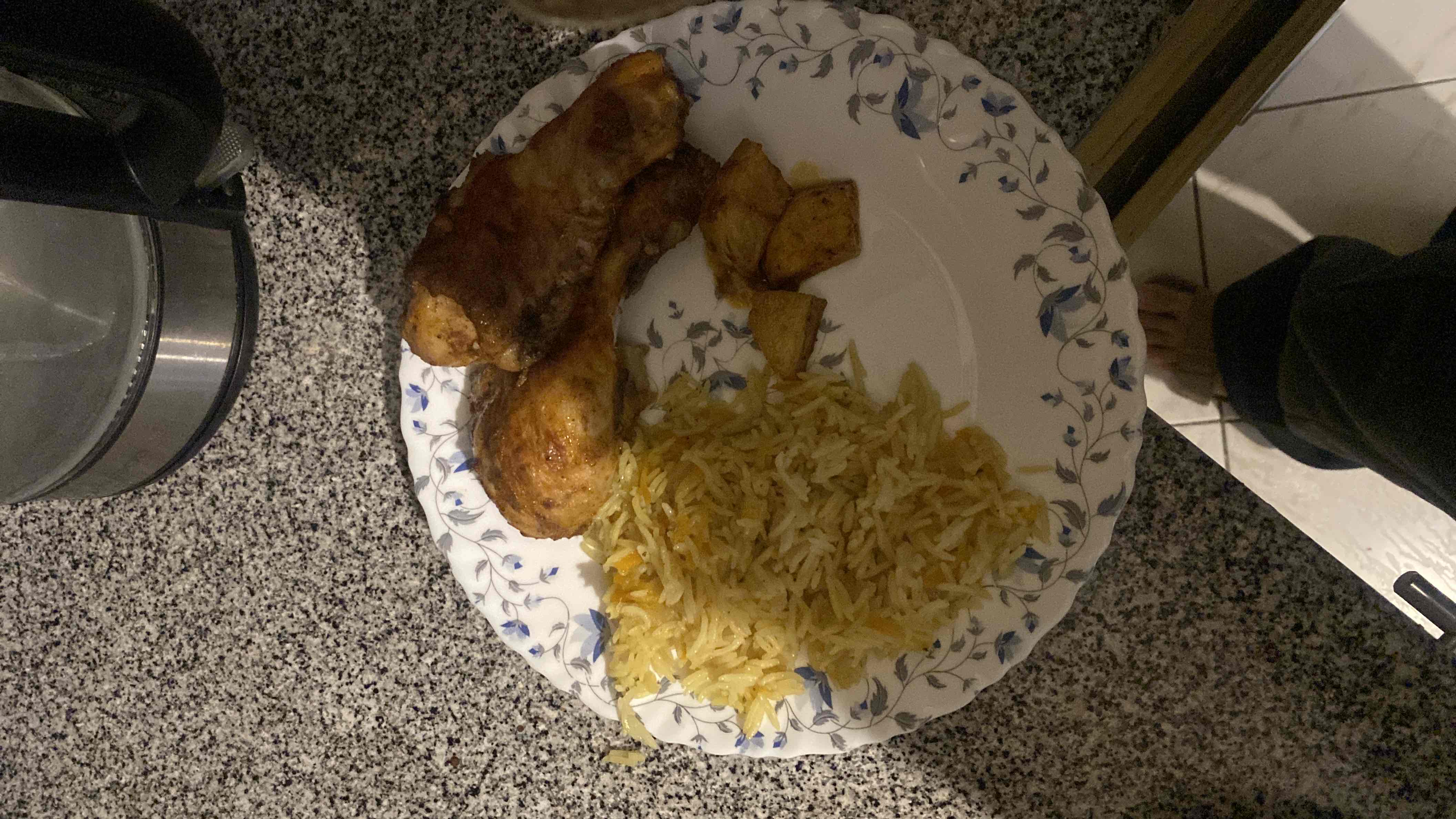 Grilled Chicken with Rice