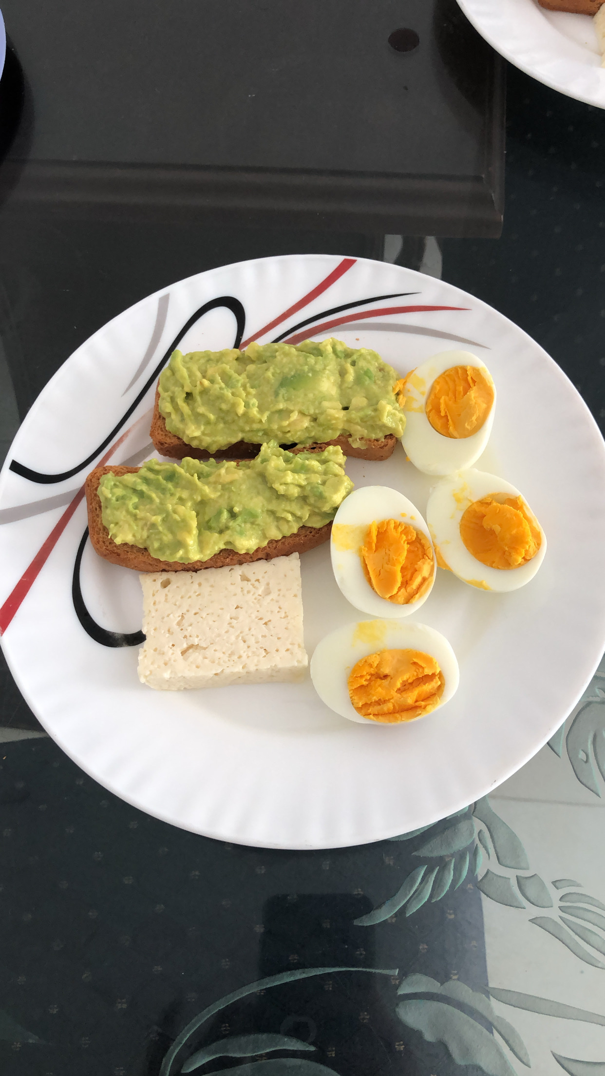 Tostadas con aguacate