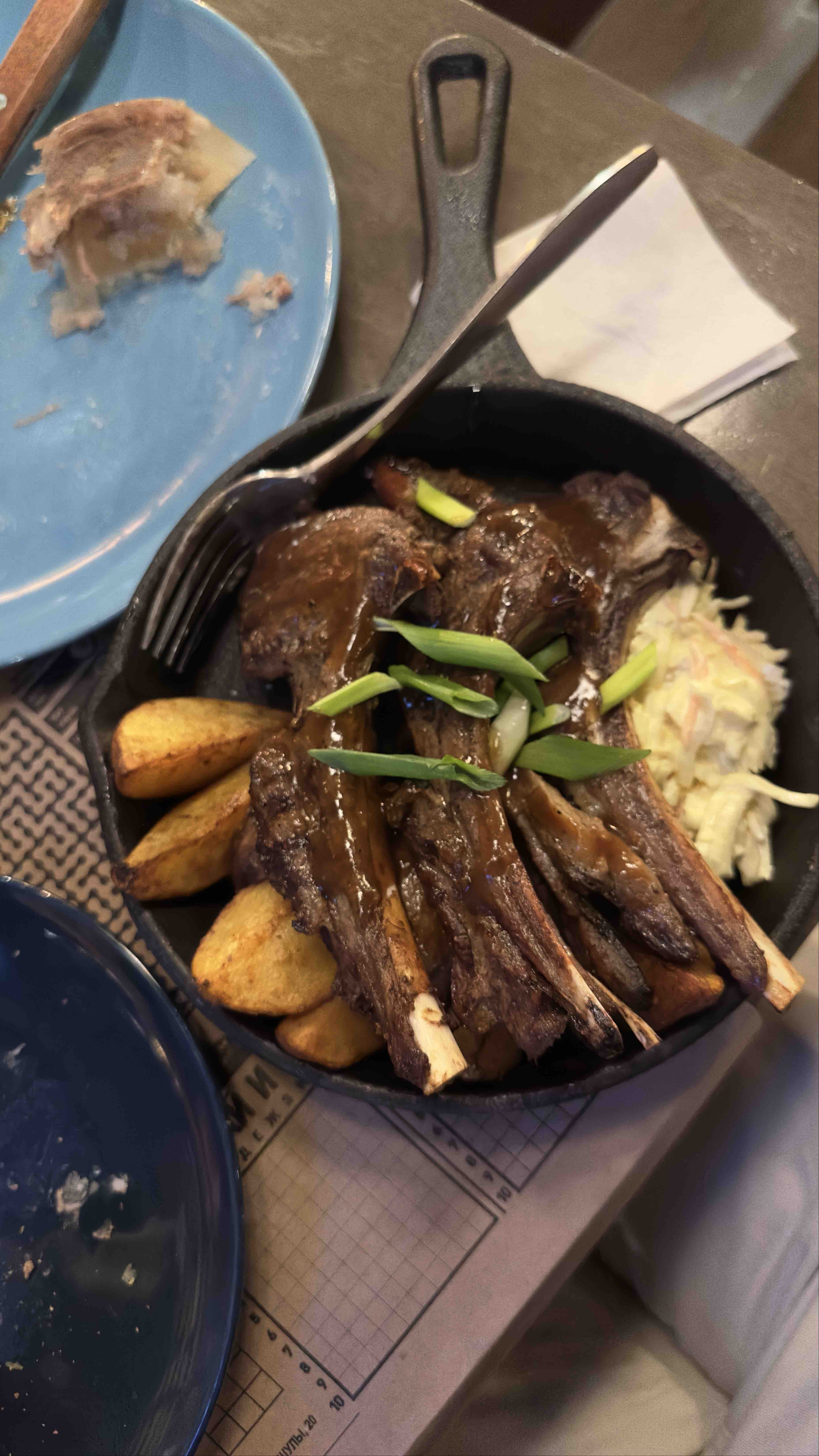 Баранина с картофелем