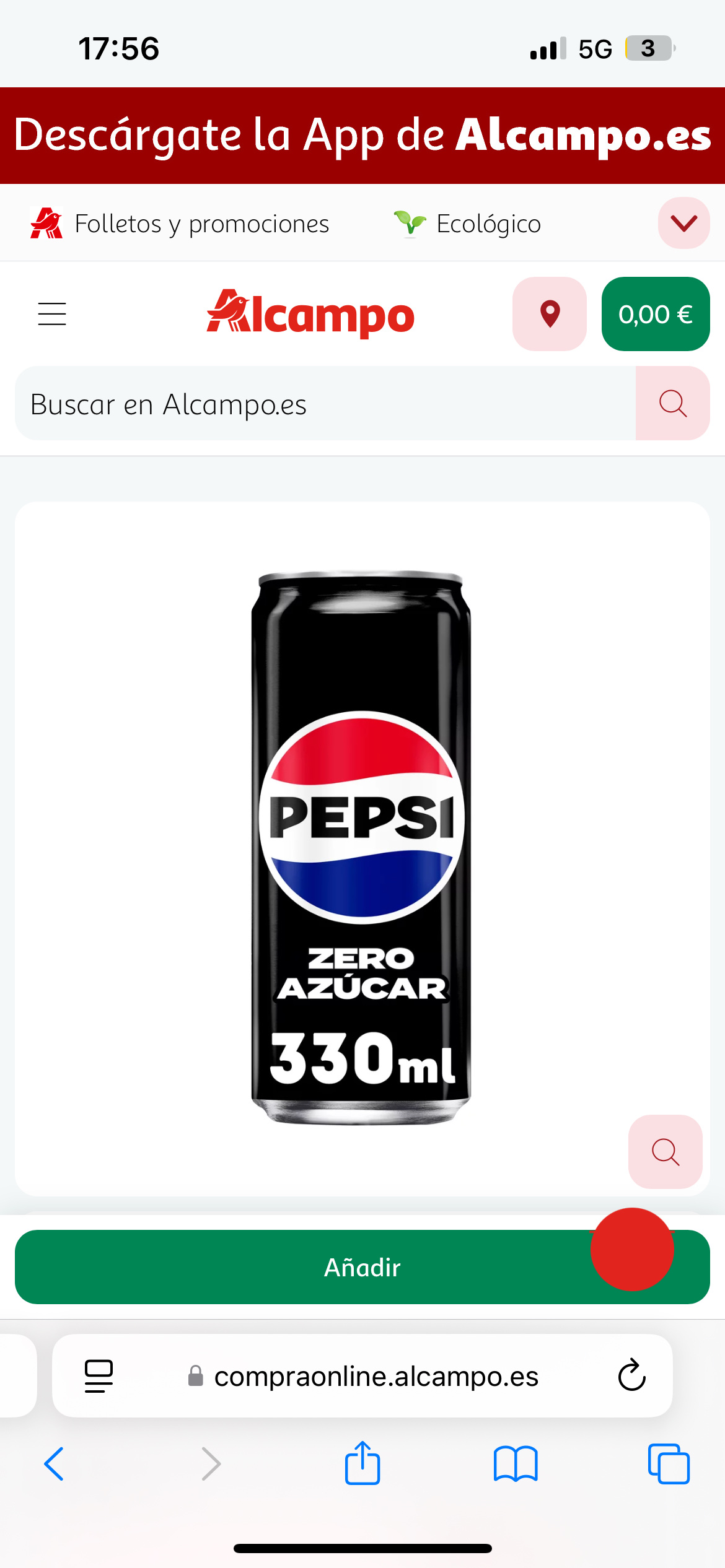 Pepsi Zero Sugar 330ml