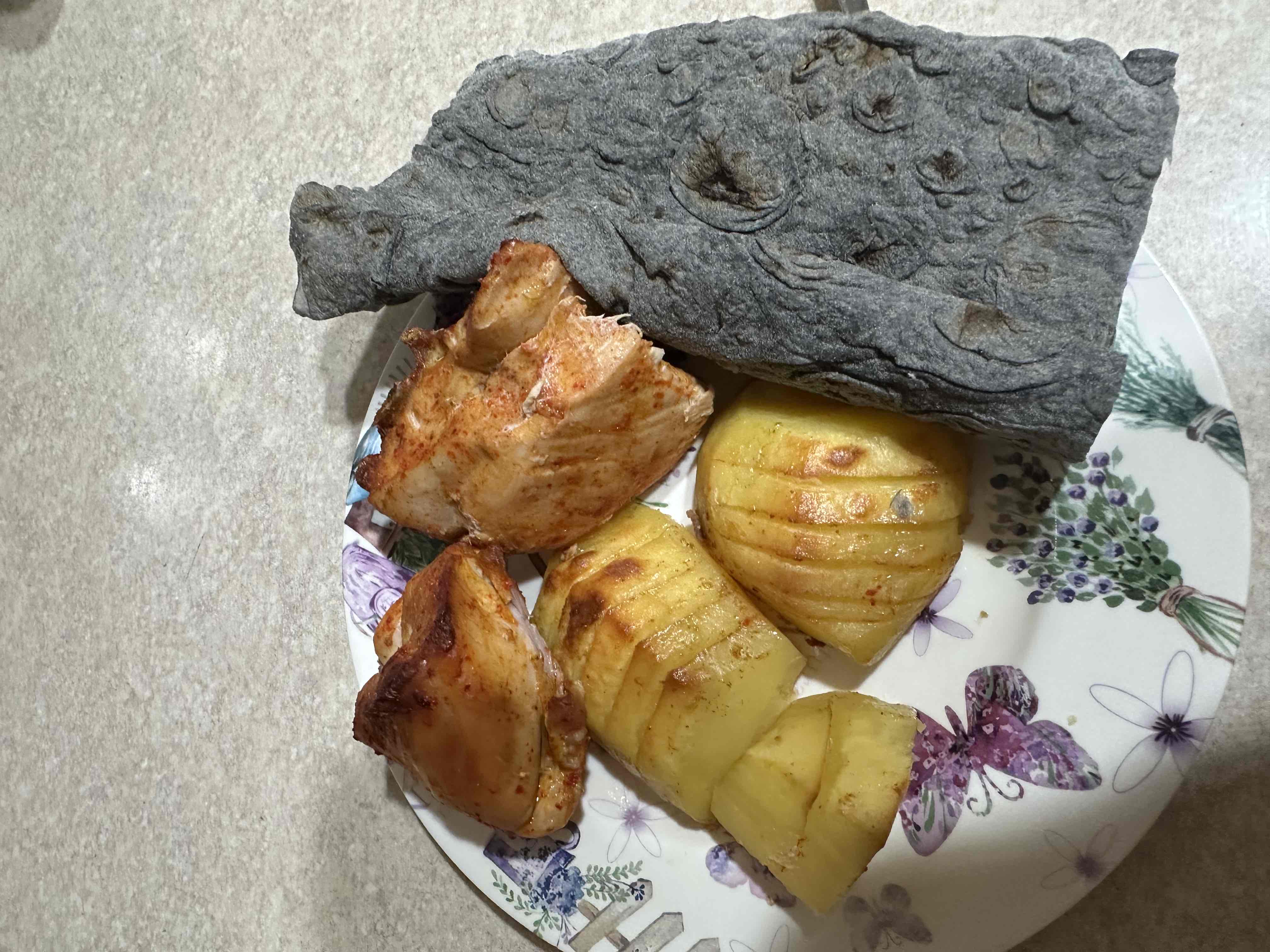 Grilled Chicken with Potatoes