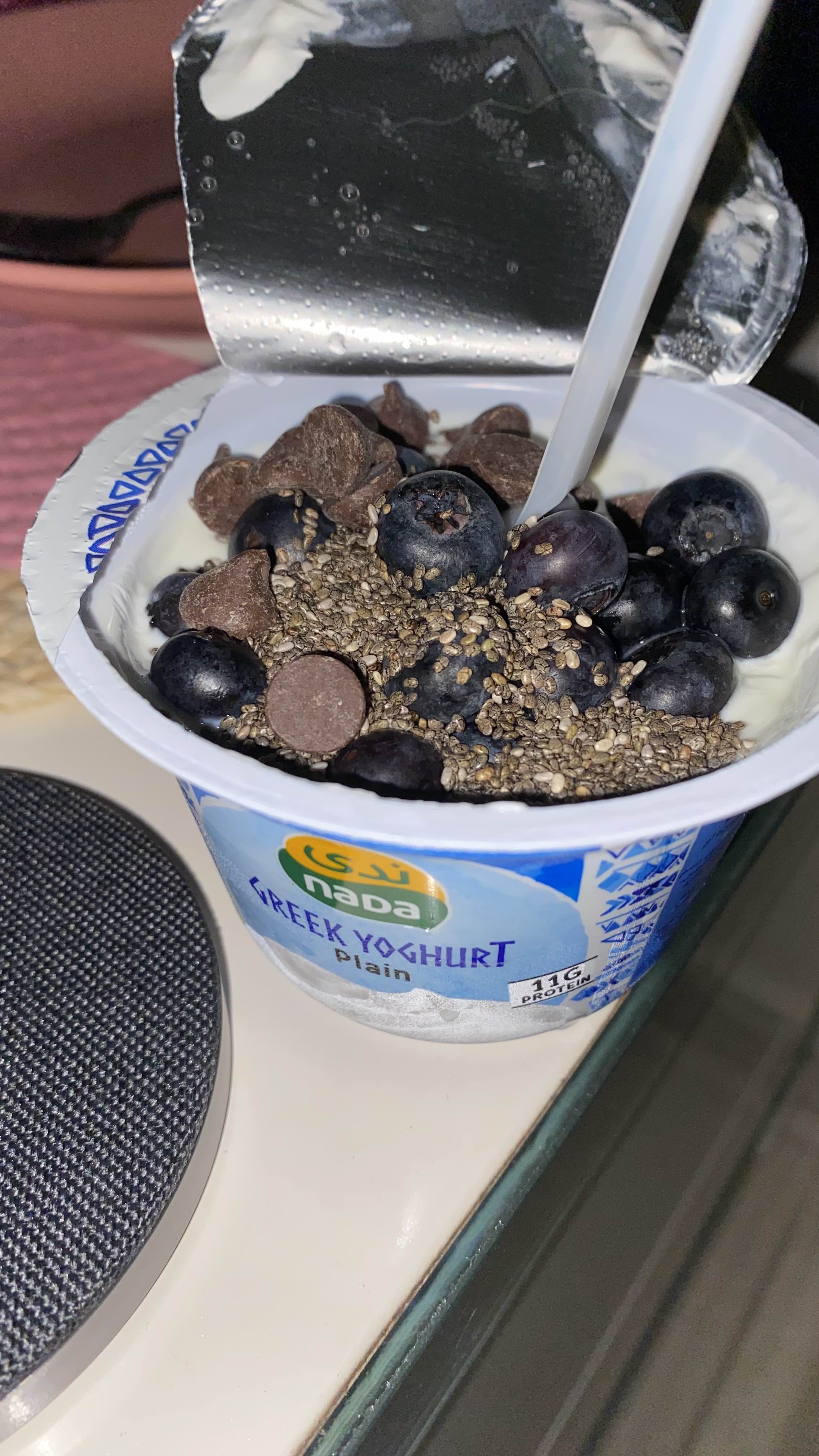 Greek Yogurt with Toppings