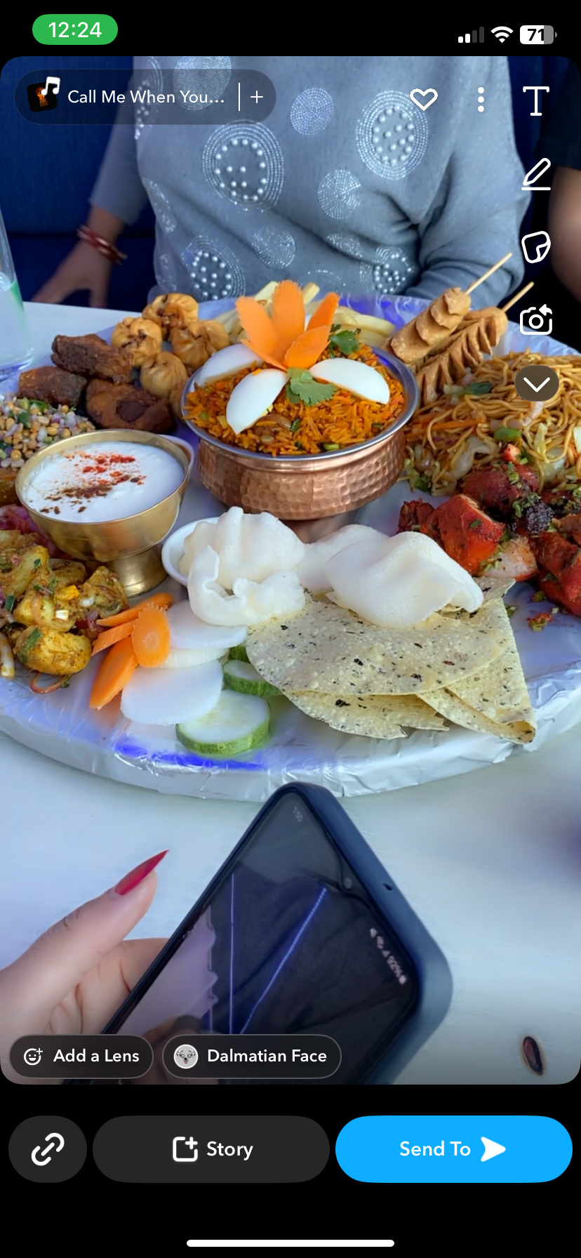 Indian Thali Platter