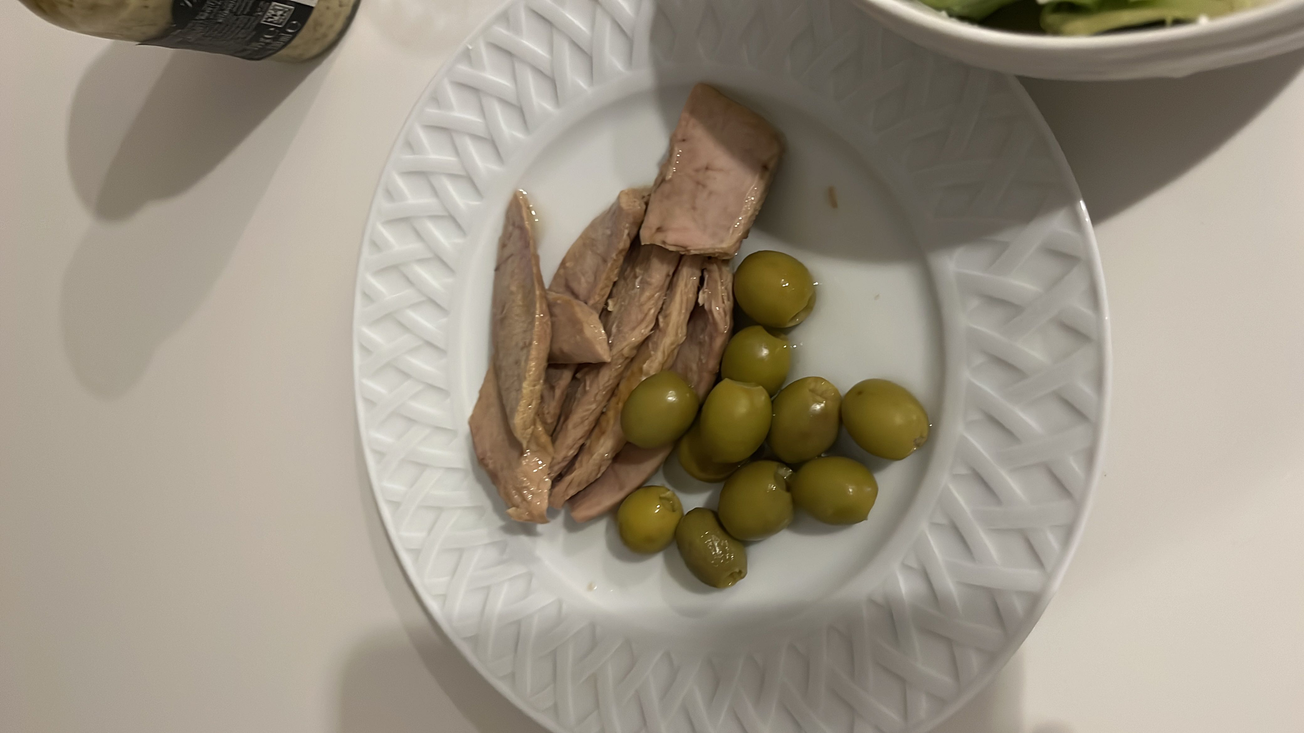 Tuna and Green Olives
