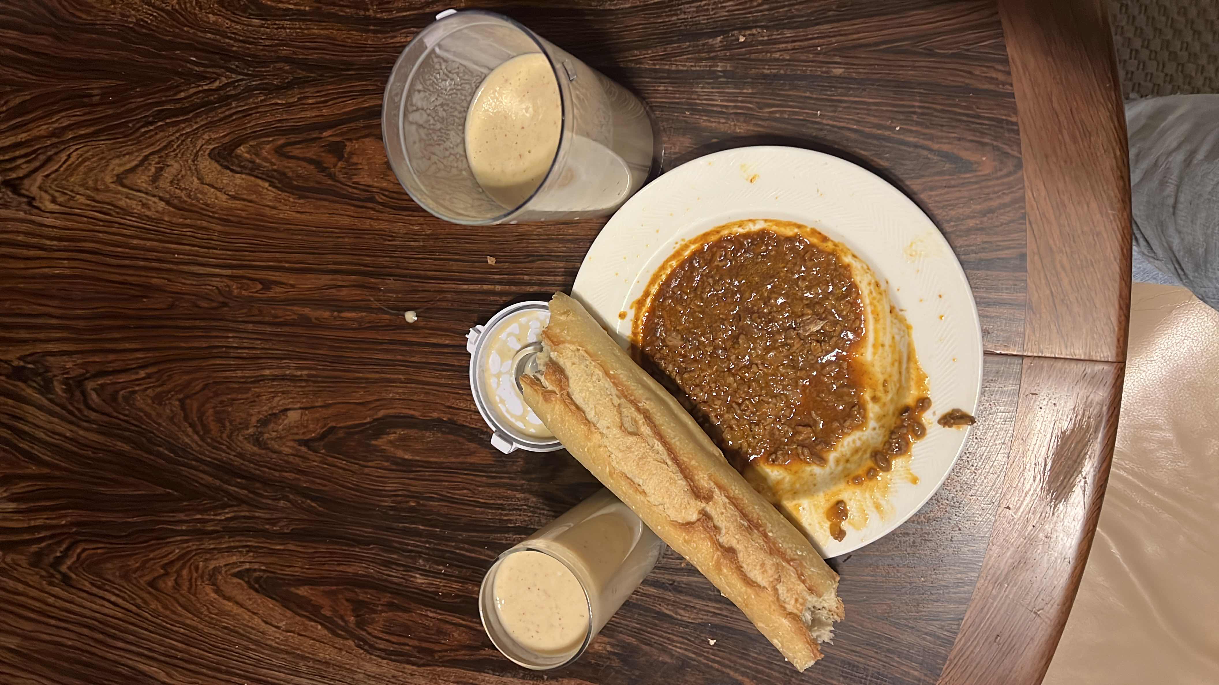 Baguette with Meat Stew