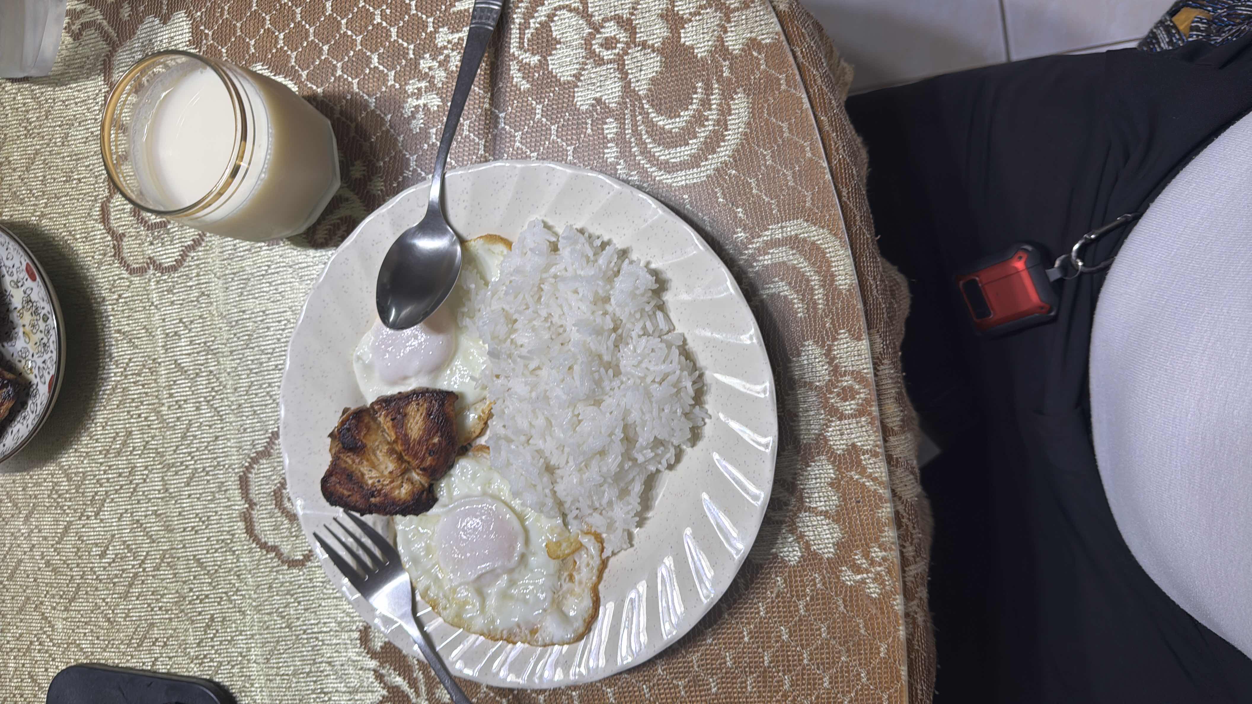 Rice with Eggs and Chicken